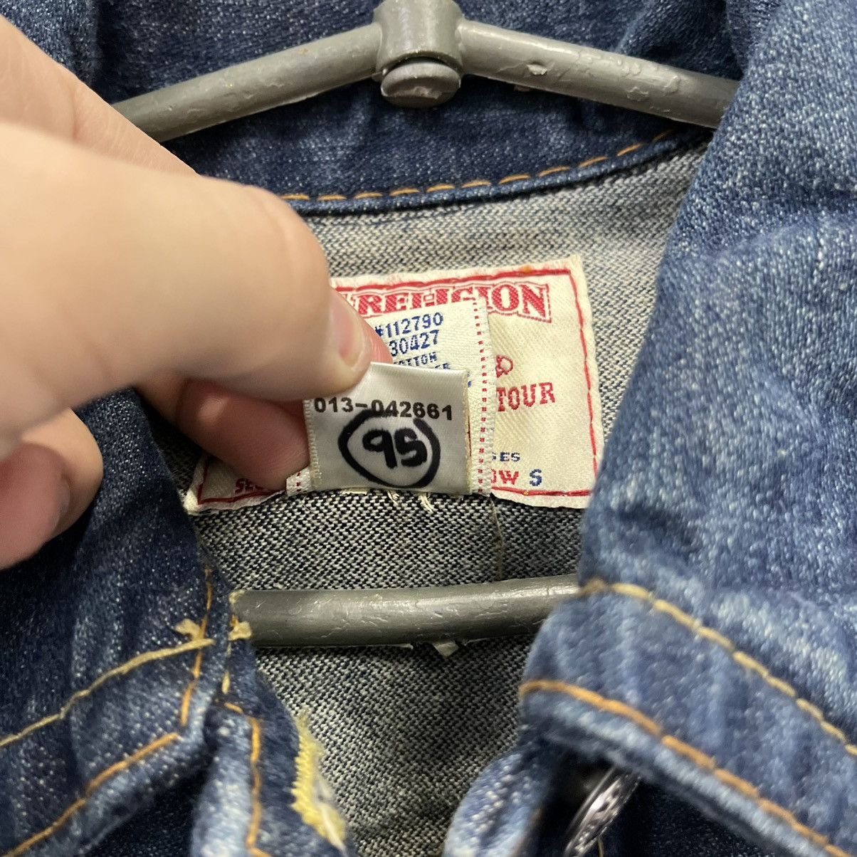 True Religion Vintage True Religion Jean Jacket Chief Keef Size US S / EU 44-46 / 1 - 15 Thumbnail