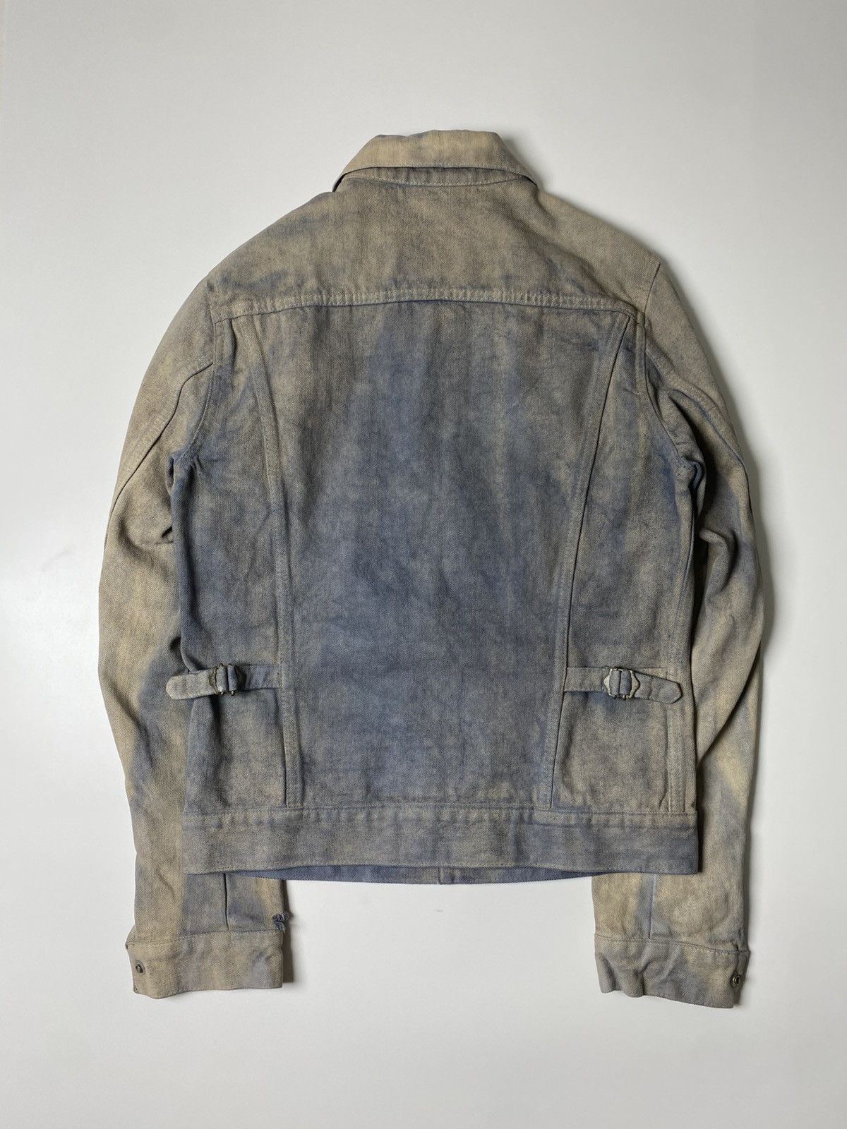 Maison Margiela PARANOID TYPE II DIRTY WASHED DENIM JACKET Size S / US 4 / IT 40 - 7 Thumbnail
