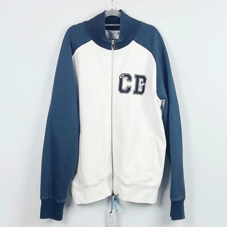 Dior Dior Embroidered White and Blue Jacket-dmc Size US XXL / EU 58 / 5 - 1 Thumbnail