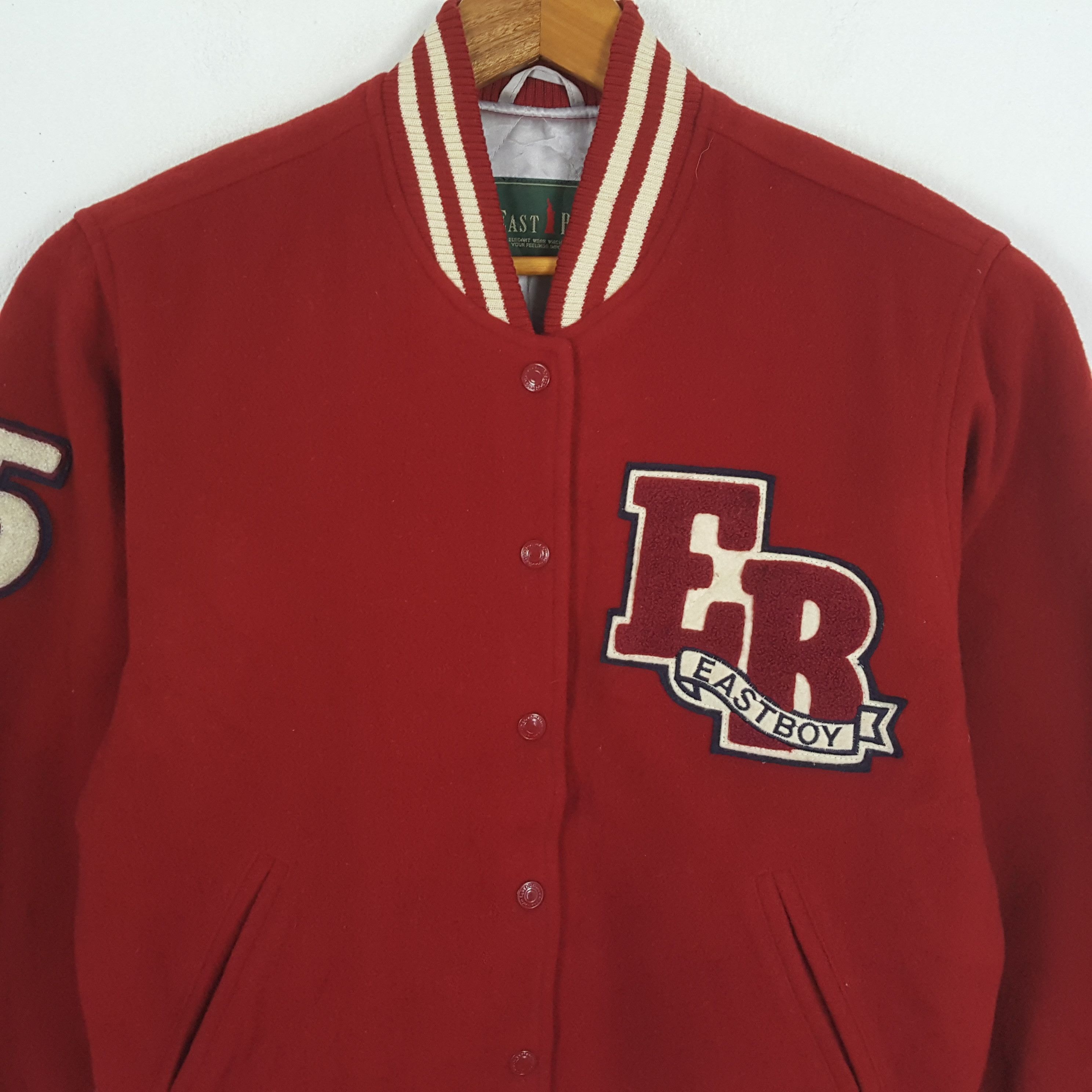 Japanese Brand × Vintage Vintage EAST BOY Japanese Brand Varsity Jacket Size US L / EU 52-54 / 3 - 4 Thumbnail
