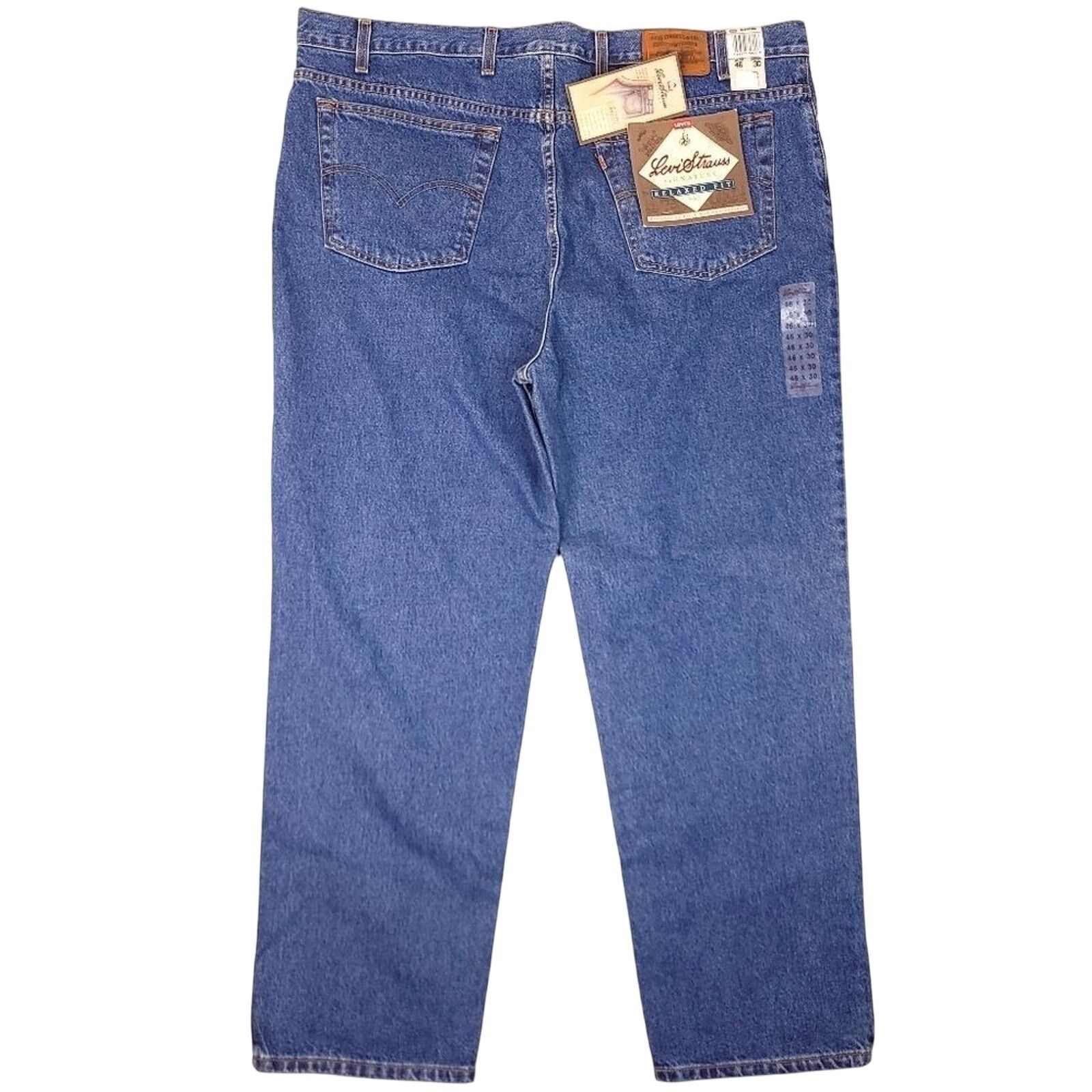 Levi's Vintage 90's Levis 540 Relaxed Fit Jeans Mens 46x30 nWt Size US 44 / EU 60 - 7 Thumbnail