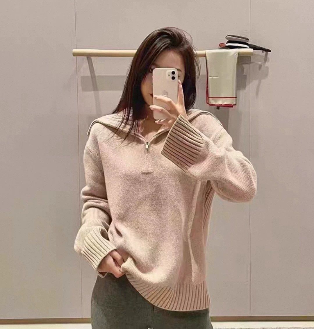 Loro Piana Loro Piana half-zip cashmere sweater women's L Size L / US 10 / IT 46 - 9 Thumbnail