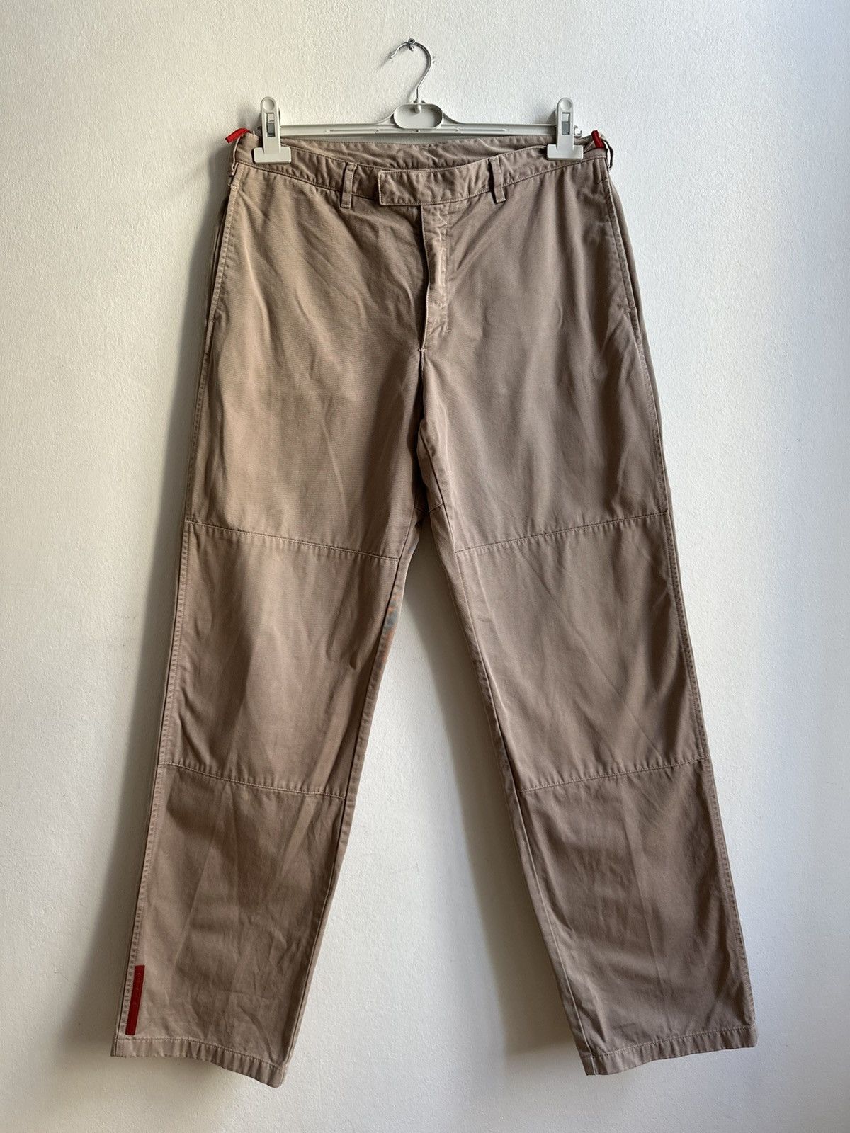 Prada Vintage Prada Sport Collection 00s Mens Double knee Pants Size US 34 / EU 50 - 1 Thumbnail