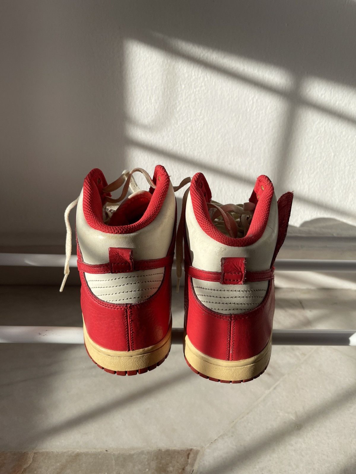 Nike Nike Dunk Red/White Size US 8.5 / EU 41-42 - 5 Thumbnail