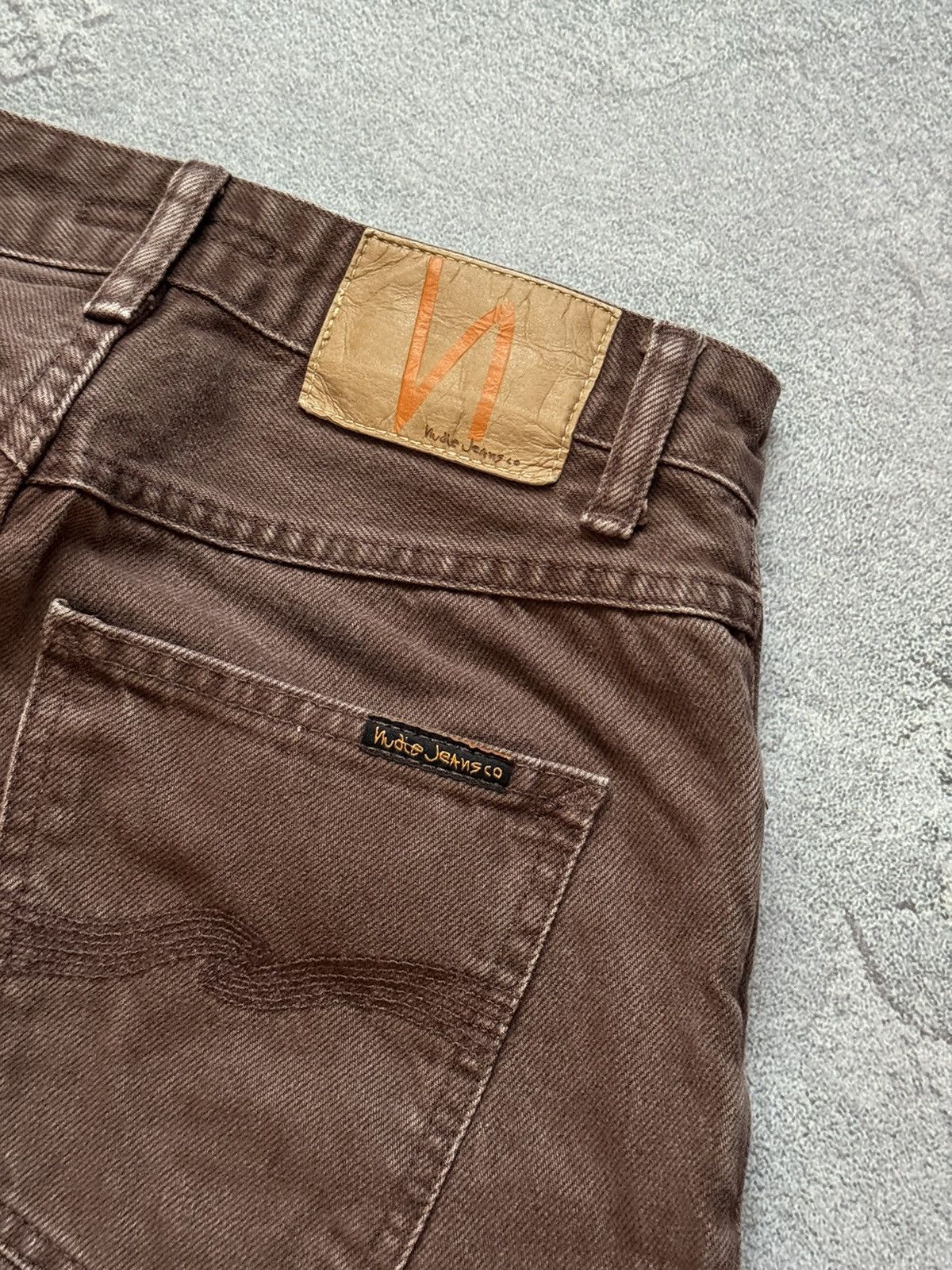 Nudie Jeans × Vintage Nudie jeans Co 27/28 breezy Britt cinnamon pant denim chino Size 27" / US 4 / IT 40 - 10 Thumbnail