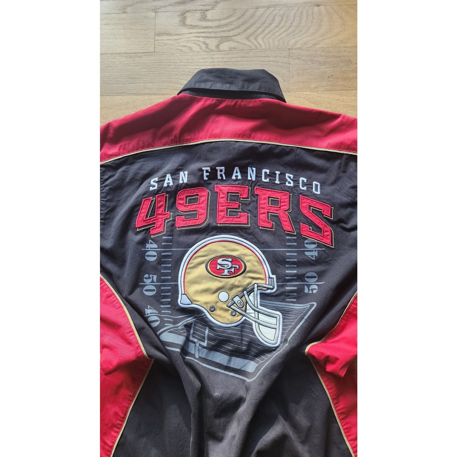 NFL Vintage 49ers Button Down Shirt Size US M / EU 48-50 / 2 - 6 Thumbnail