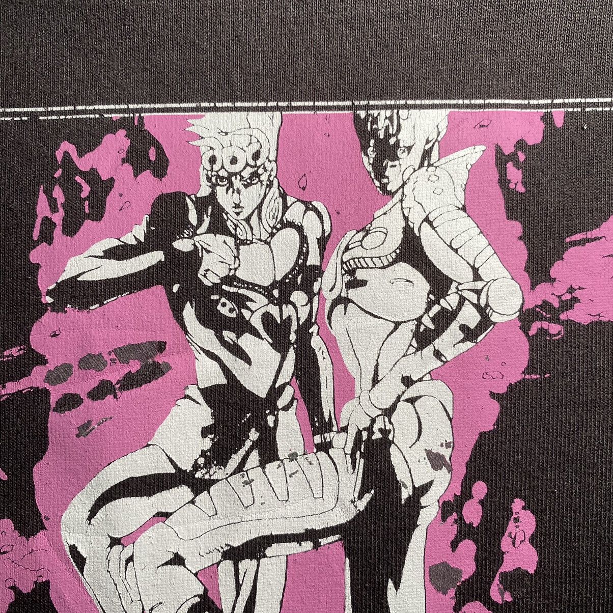 Anime JoJo Golden Wind Giorno Giovanna Anime T Shirt Size US L / EU 52-54 / 3 - 6 Thumbnail