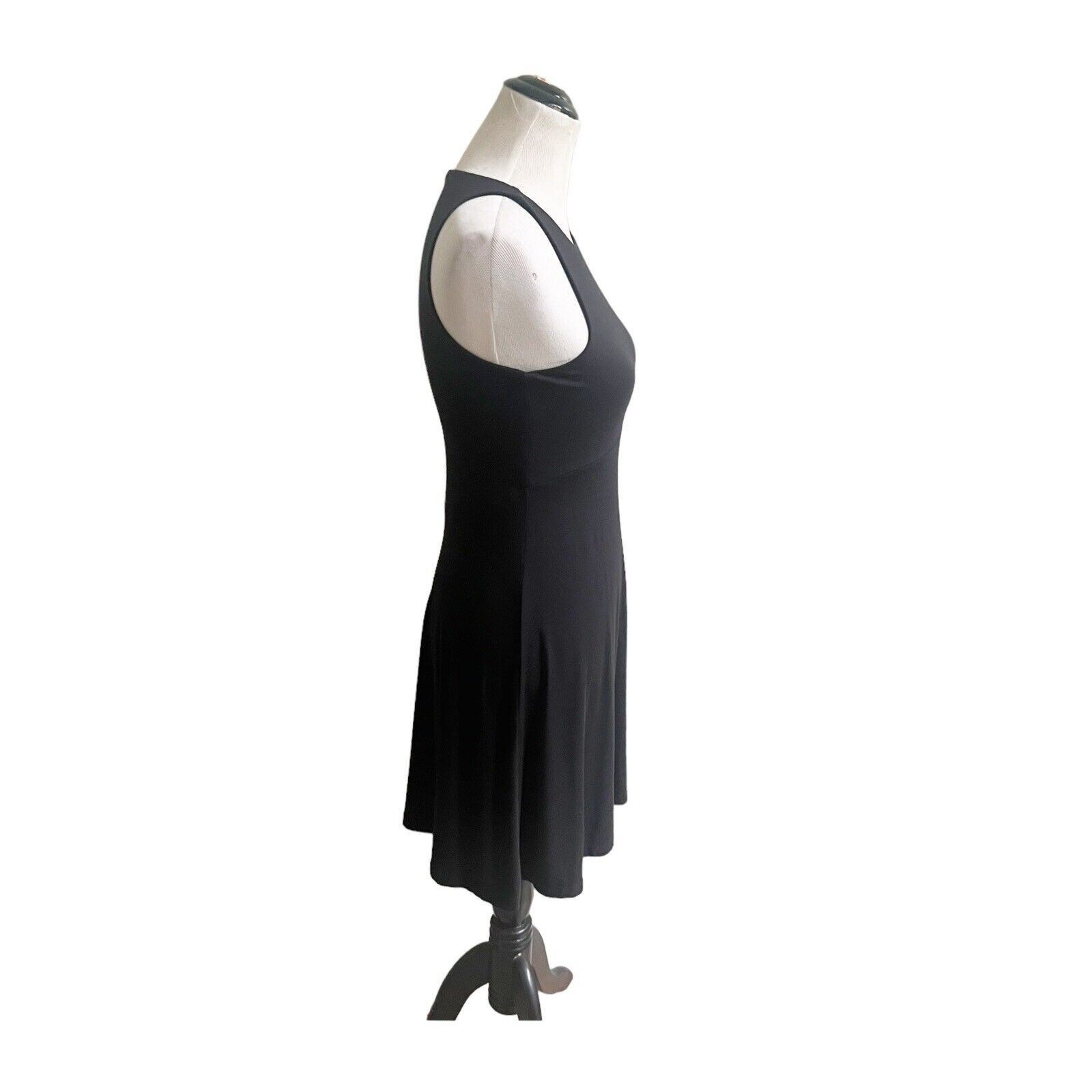 Athleta Athleta Soft Black Activewear Mini Dress Size XS Modal Size XS / US 0-2 / IT 36-38 - 2 Thumbnail