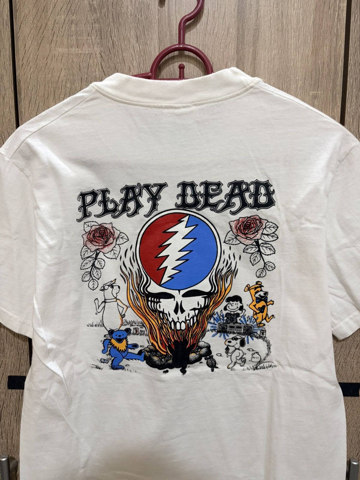 Band Tees Vintage 1991 Grateful Dead Snoopy Cartoon Size US S / EU 44-46 / 1 - 4 Thumbnail