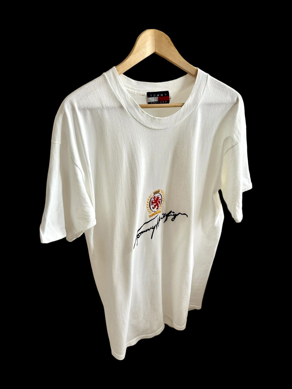 Tommy Hilfiger Tommy Hilfiger 90’s Tshirt Embroidered logo Size US XL / EU 56 / 4 - 6 Thumbnail