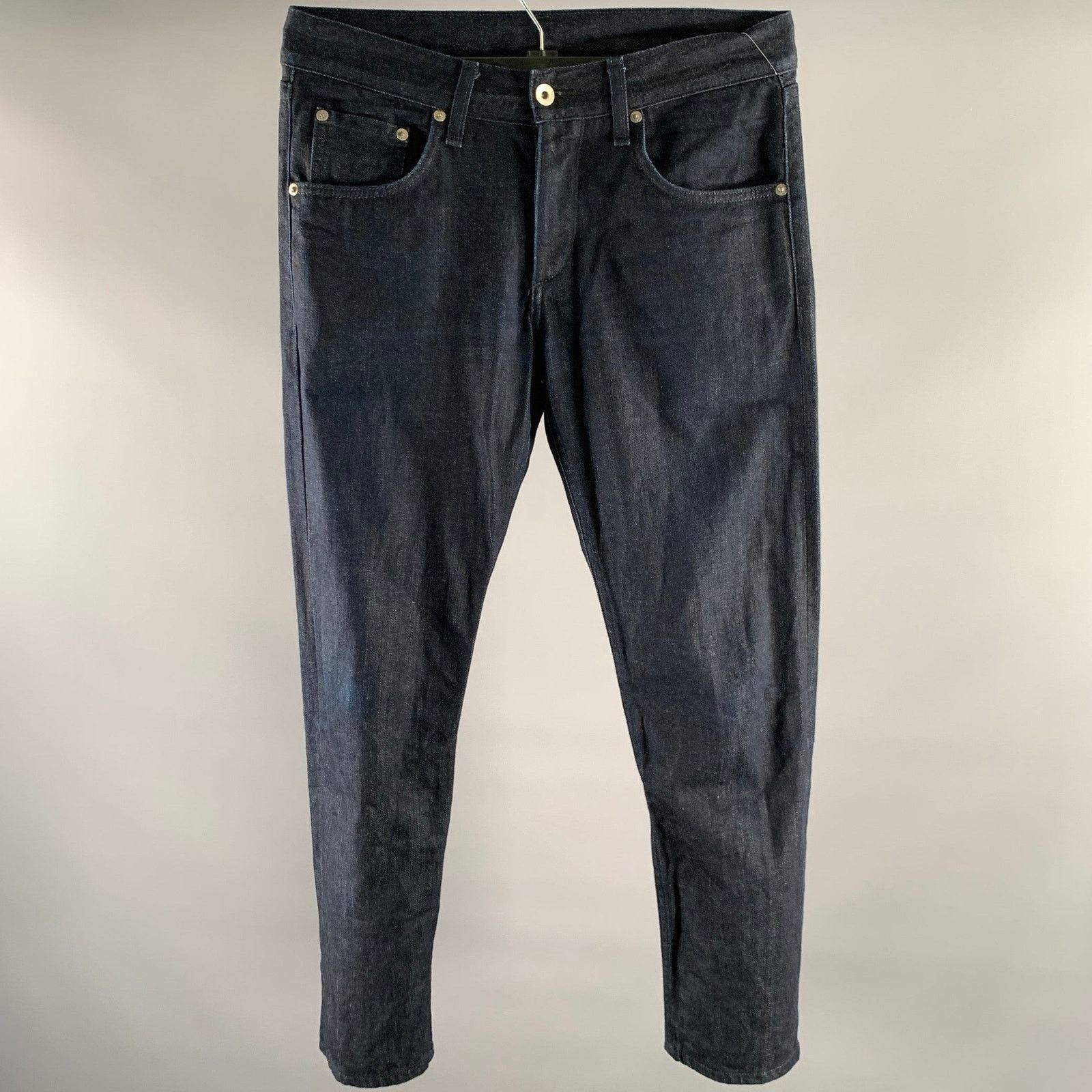 Rag & Bone RAG & BONE Size 32 Navy Cotton Button Fly Jeans Size US 32 / EU 48 - 1 Thumbnail