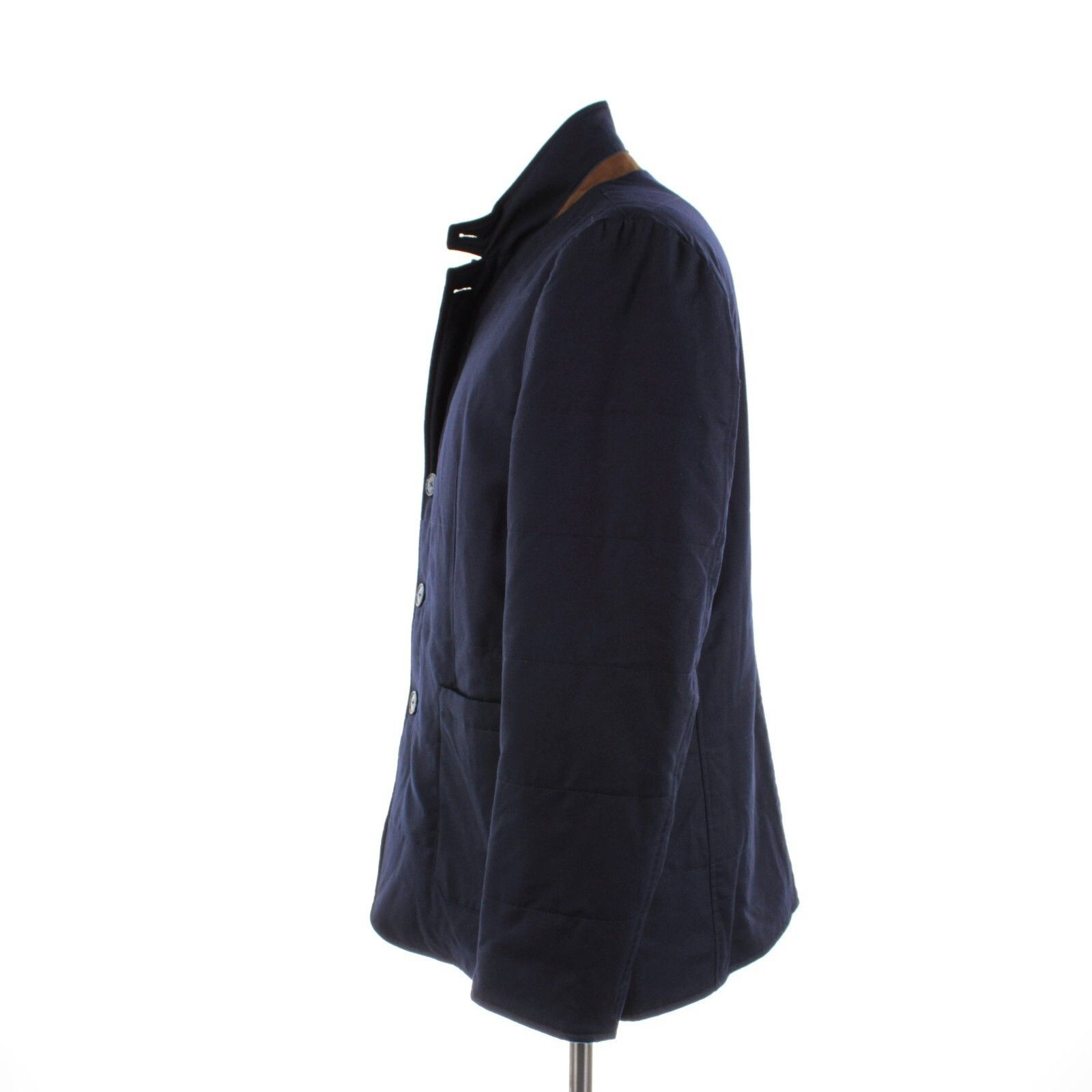 Zanella Zanella Coat Size L US In Blue Wool Size US L / EU 52-54 / 3 - 4 Thumbnail