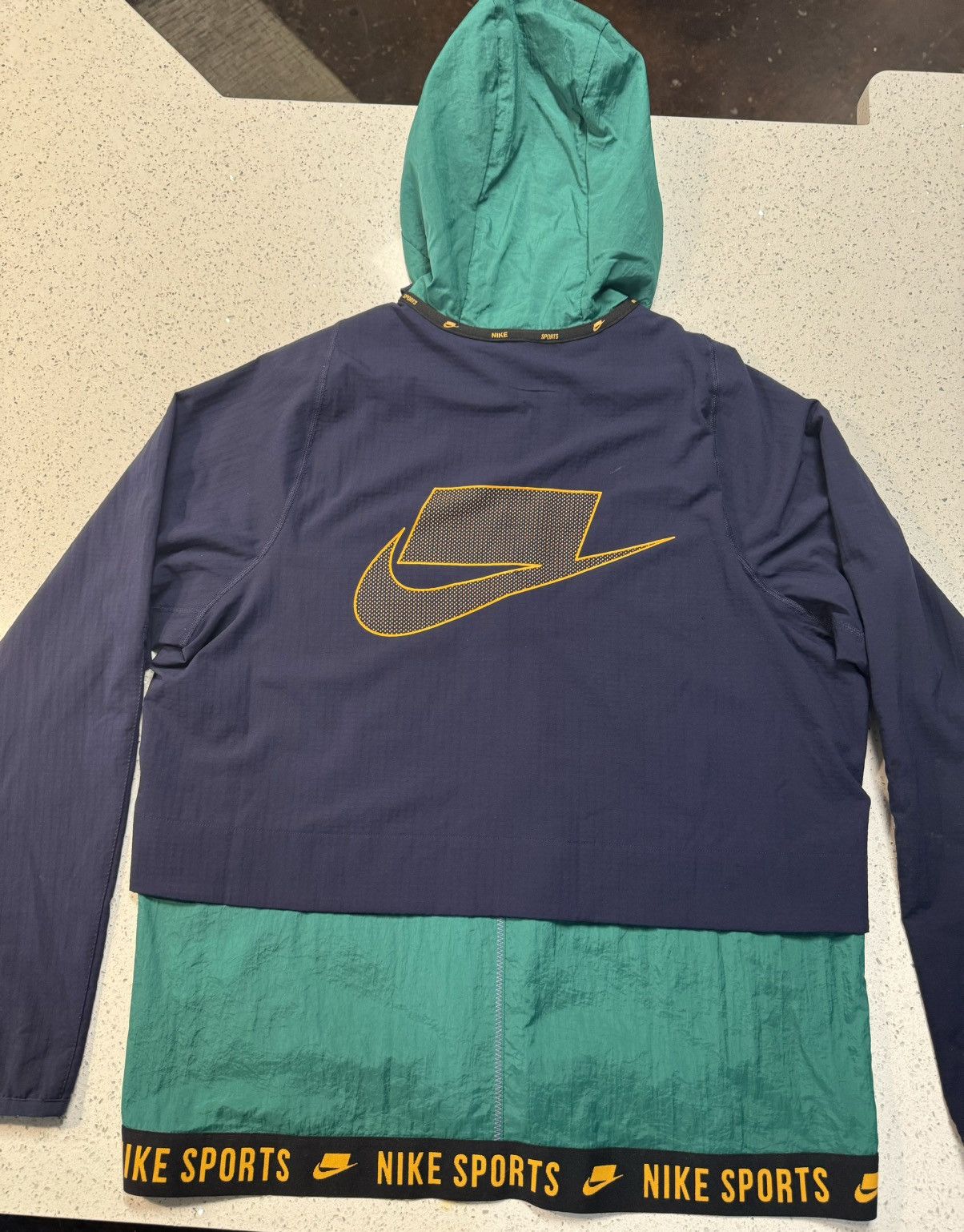 Nike Nike Clash Dri-Fit Full Zip Training Jacket Retro/Vintage Size US L / EU 52-54 / 3 - 3 Thumbnail