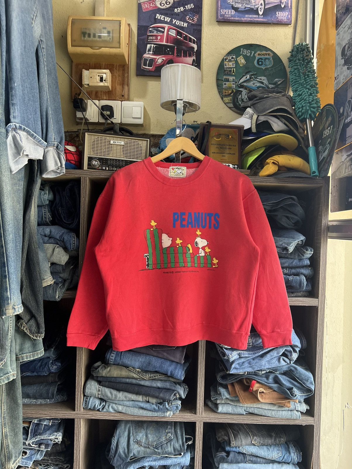 🔥Peanuts by Schulz Crewneck Cropped Sweatshirt