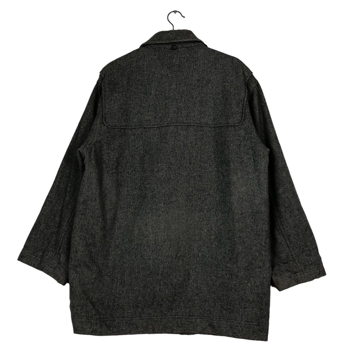 Japanese Brand 🔥Vintage Wool Chore Jacket Off Road Japan Made Wood Button Size US M / EU 48-50 / 2 - 8 Thumbnail