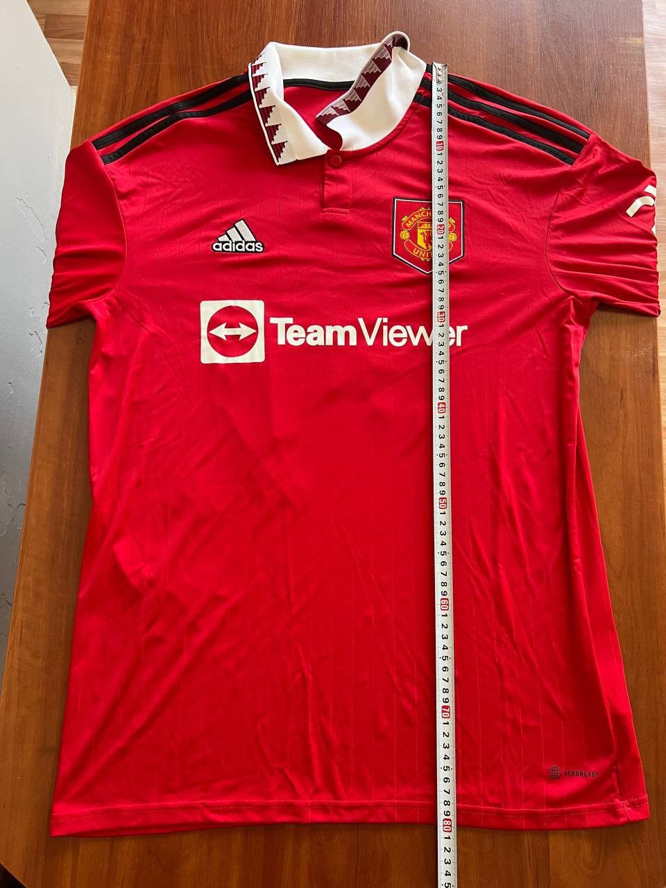 Adidas 2022/23 MANCHESTER UNITED #14 ERIKSEN HOME SOCCER JERSEY L Size US L / EU 52-54 / 3 - 15 Thumbnail