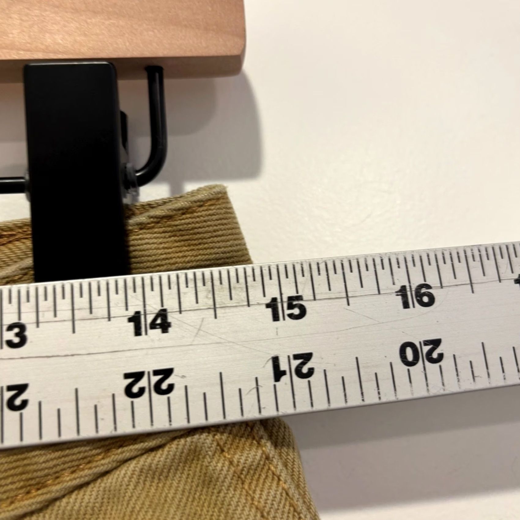 Vintage Paper Denim & Cloth Mens Carpenter Pants Tan Khaki Cotton Utility Workwear 28x30 Size US 28 / EU 44 - 6 Thumbnail