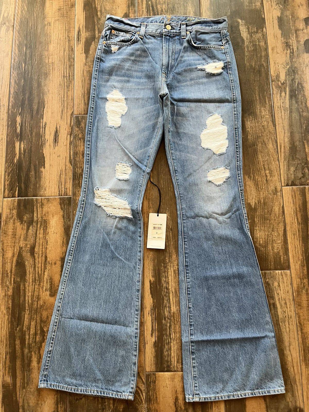 7 For All Mankind 7ForAllManKind High Waisted Vintage Bootcut / Flared Jean Size 29" - 1 Thumbnail