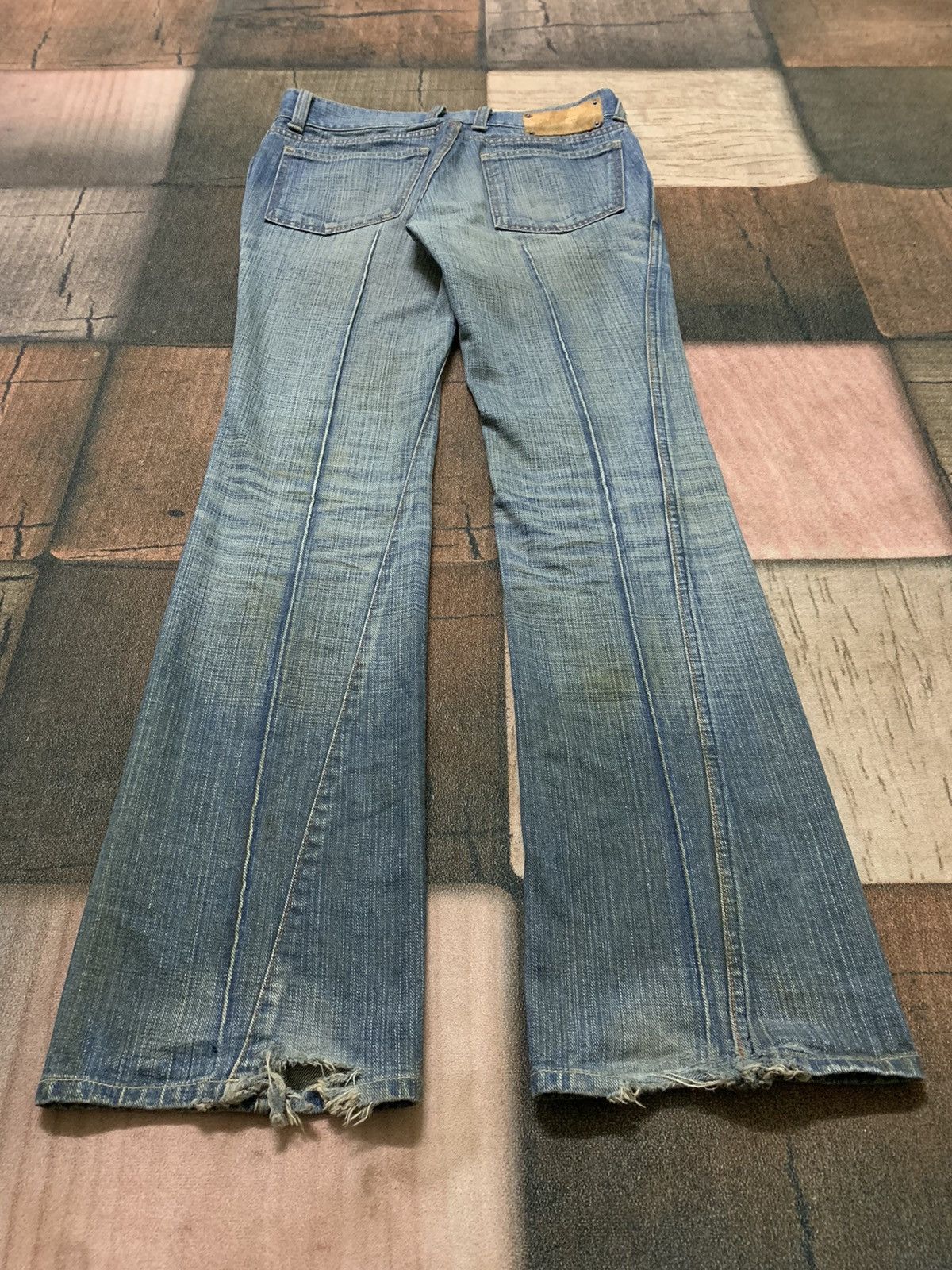 If Six Was Nine Flared rusty mud buffalo jeans obelisk style Size US 30 / EU 46 - 12 Thumbnail