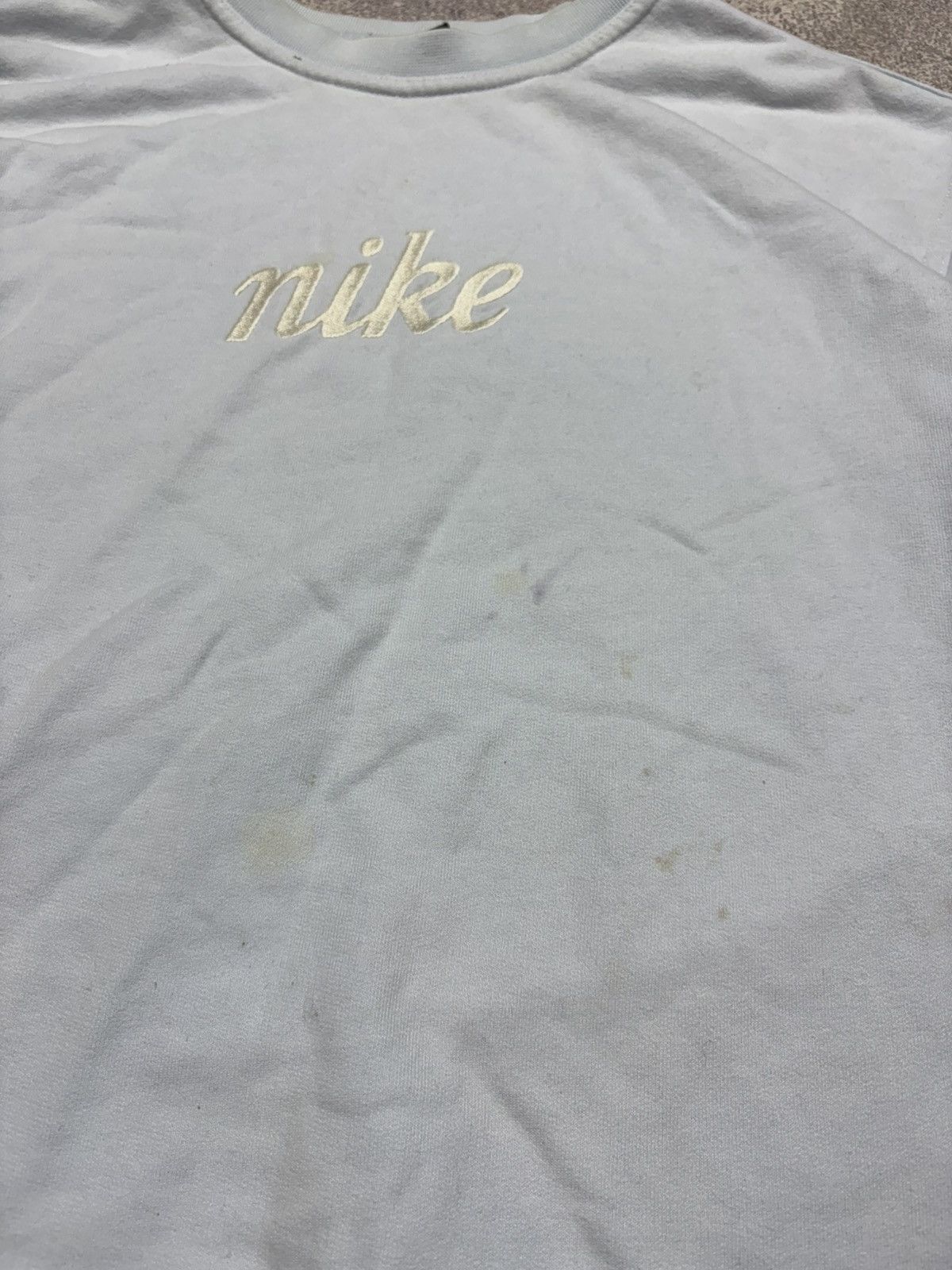 Nike × Vintage Nike Vintage Center Logo Sweatshirt Y2K Mens size M Size US M / EU 48-50 / 2 - 3 Thumbnail