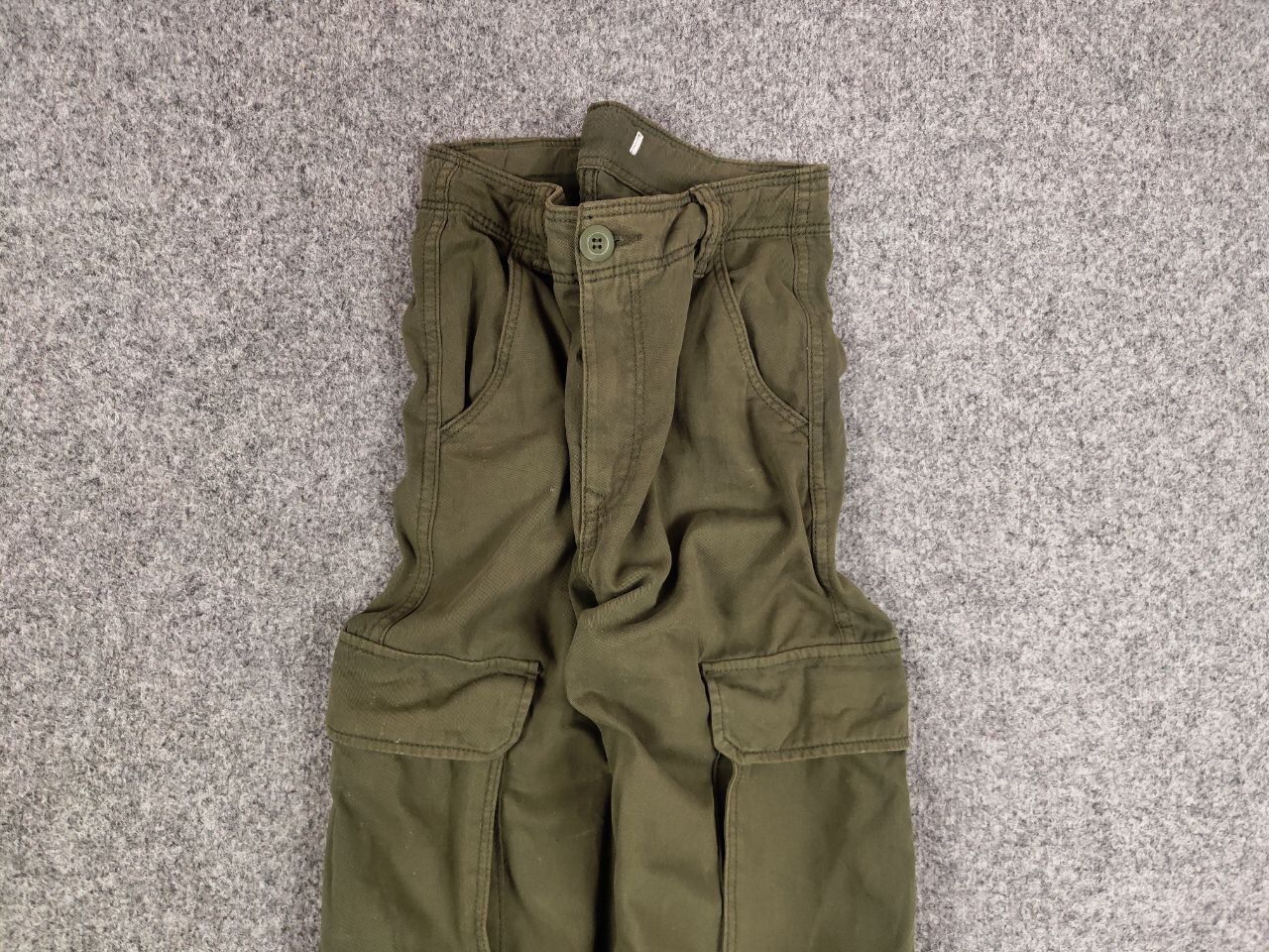 Japanese Brand Vintage Japanese Multi Pocket Cargo Baggy Pants Y2K Style Size US 29 - 7 Thumbnail