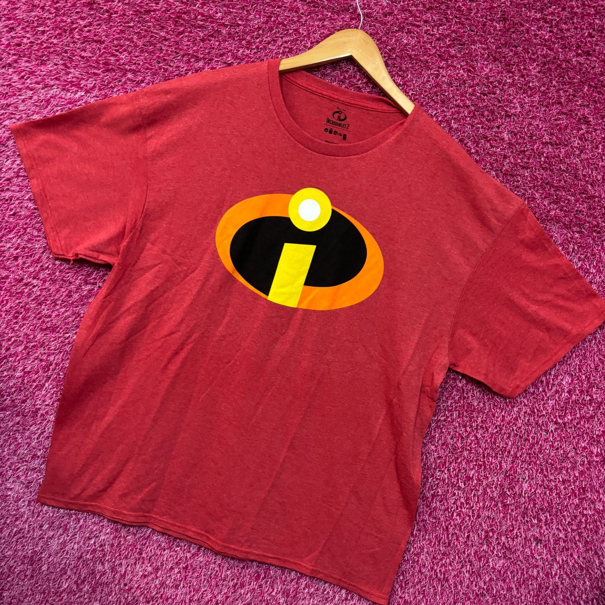Disney Pixar The incredibles Logo Tshirt size XL Size US XL / EU 56 / 4 - 3 Thumbnail