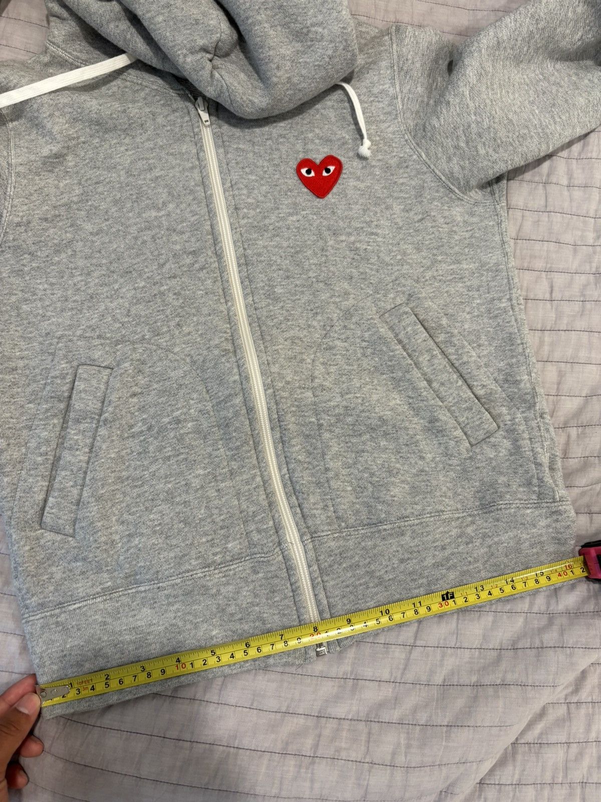 Comme des Garcons CDG Play zip up hoodie Size US S / EU 44-46 / 1 - 9 Thumbnail