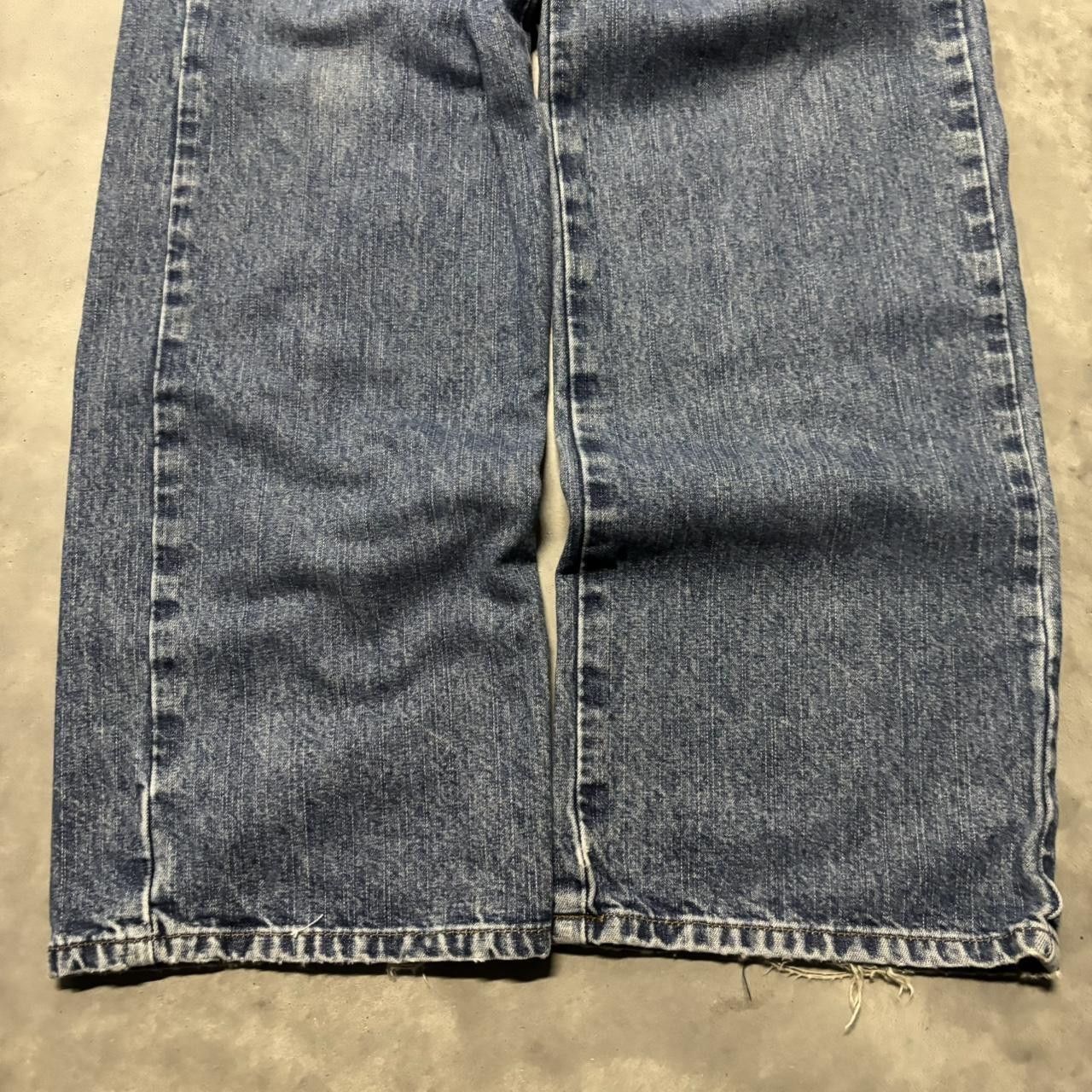 Calvin Klein × Vintage Crazy Vintage Y2K/2000s Baggy Calvin Klein Medium Wash Denim Jeans! Size US 36 / EU 52 - 6 Thumbnail