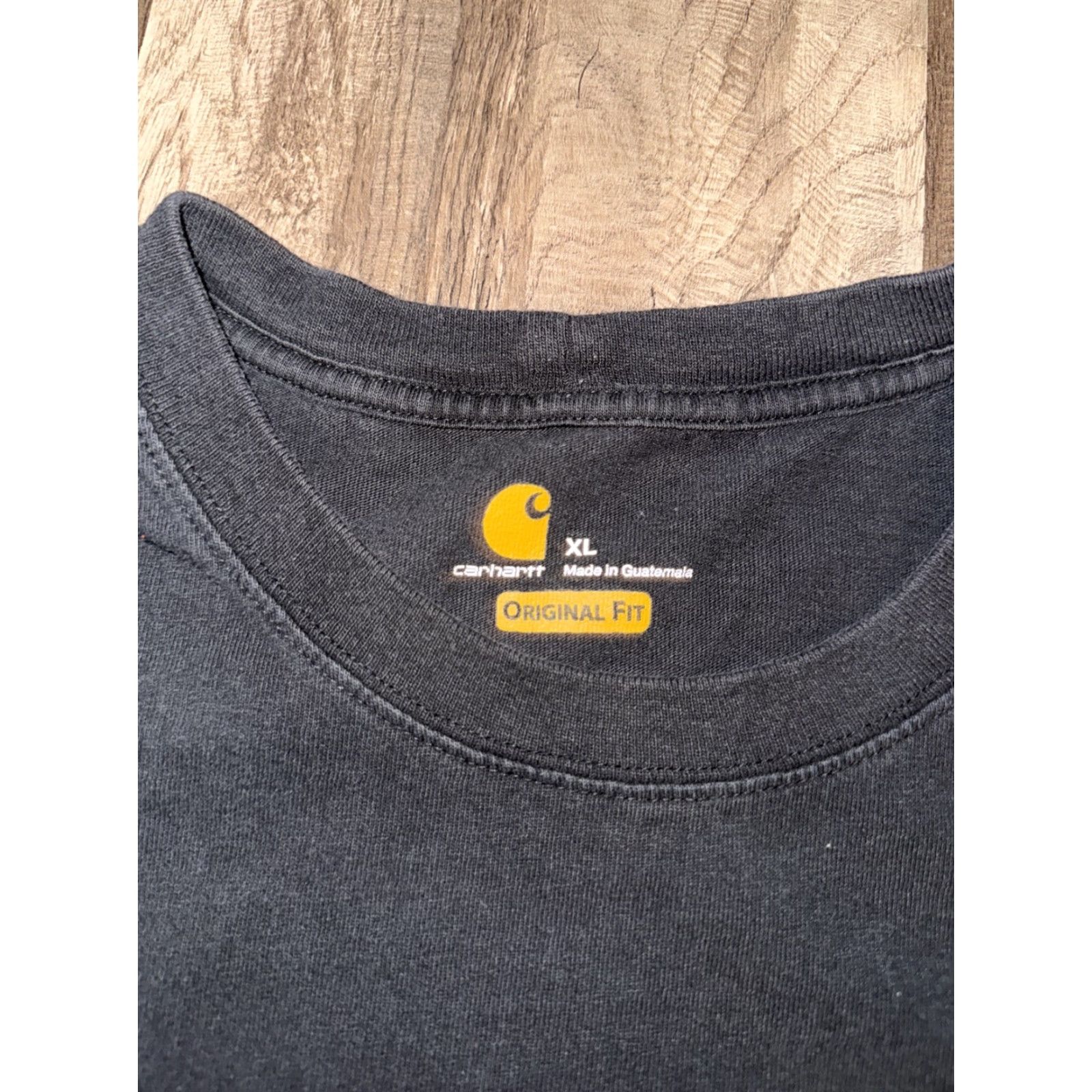 Carhartt **Carhartt Pocket T-Shirt Black XL** User: **Black Carhartt Pocket T-Shirt XL** Size US XL / EU 56 / 4 - 3 Thumbnail