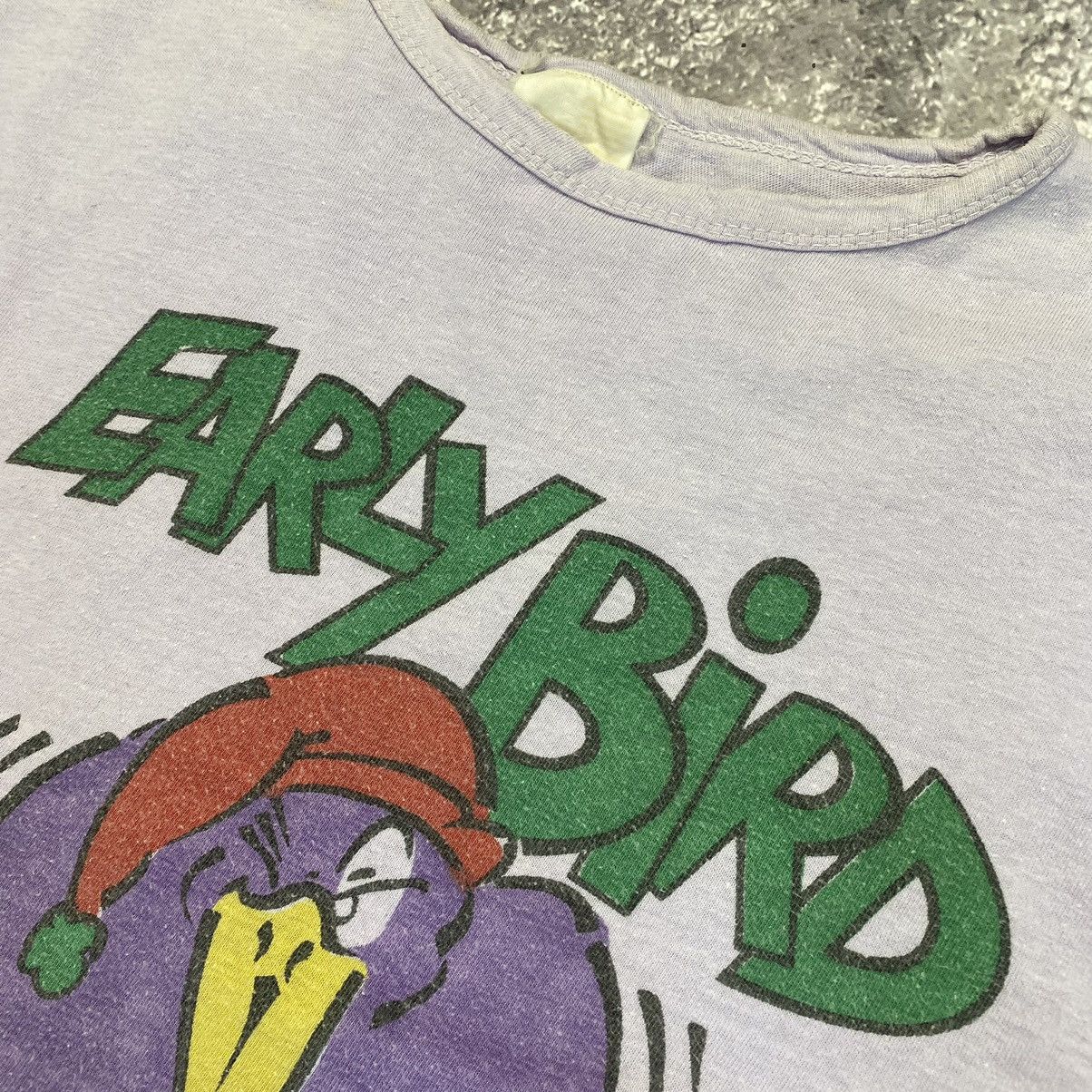 Vintage Vintage Early Bird Humor 90’s tee Graphic Logo Size US XXL / EU 58 / 5 - 3 Thumbnail
