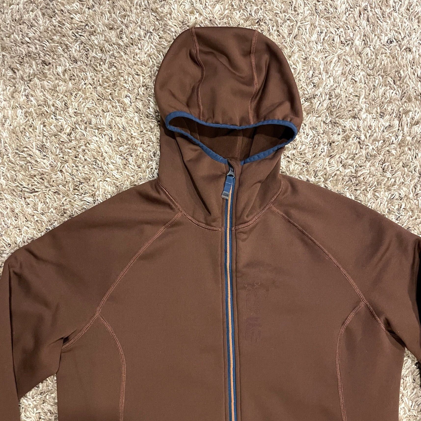 Vintage State of Elevenate Skiers Fleece Hood Jacket Men’s L Brown Fullzip Ell E11 Ell Size US L / EU 52-54 / 3 - 3 Thumbnail