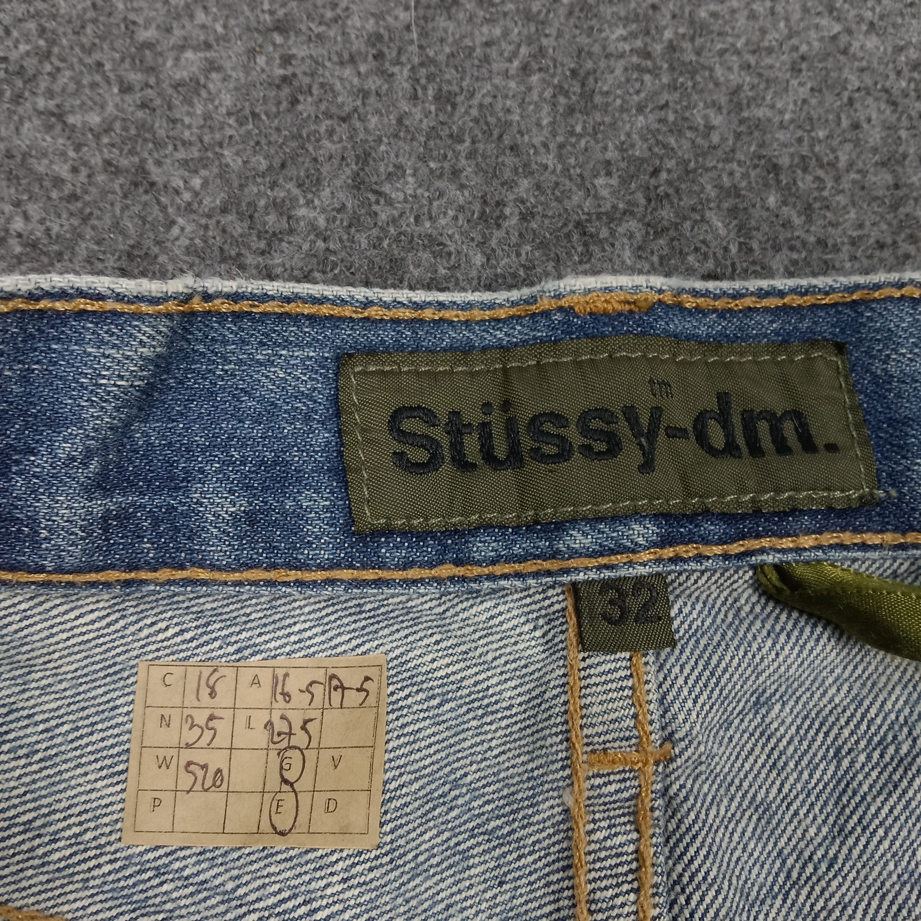 Stussy × Vintage Stussy Streetwear Short Denim Jeans Size US 33 - 10 Thumbnail