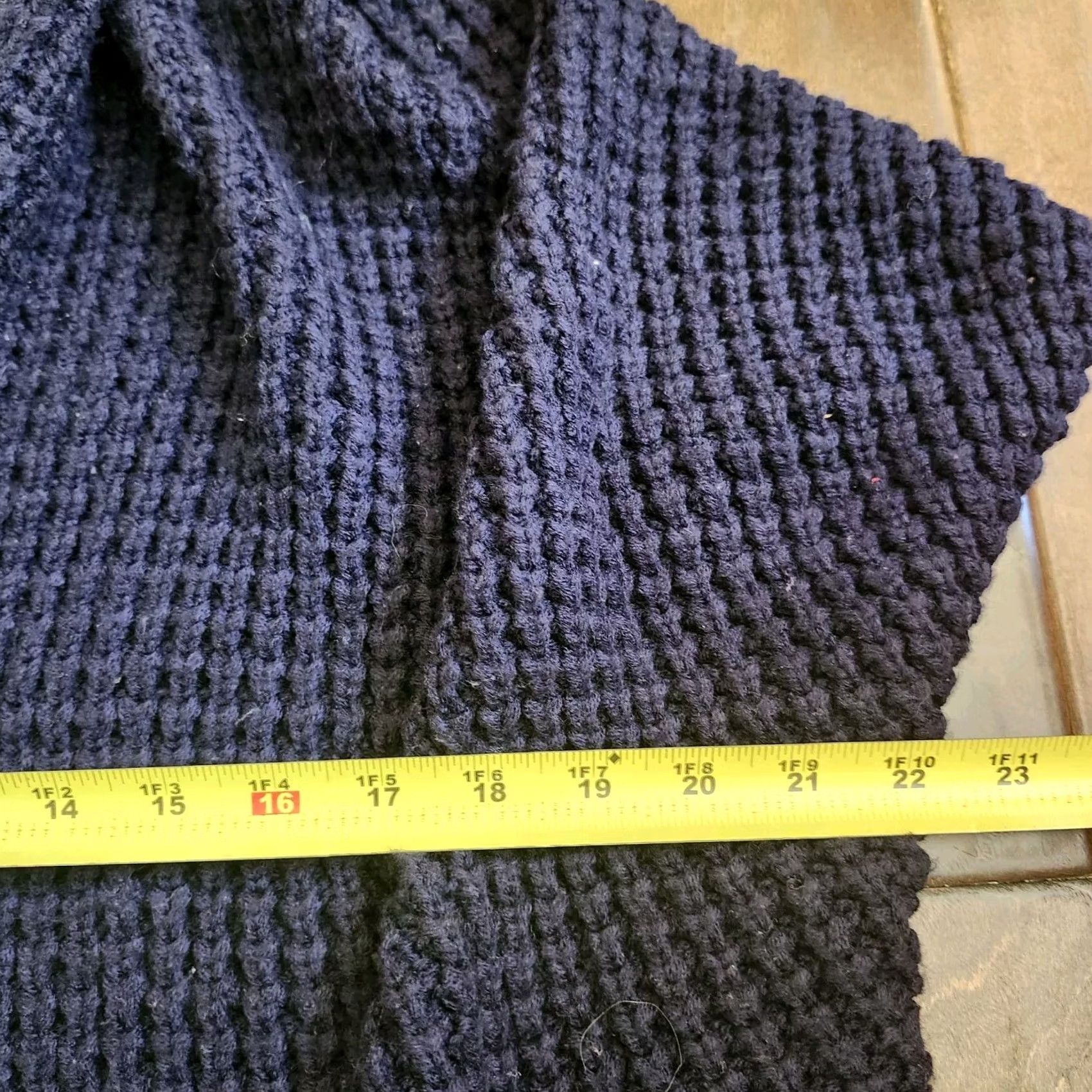 Celine Feline Women's Navy Blue Knit Open Front Sleeveless Cardigan - Size Small Size S / US 4 / IT 40 - 6 Thumbnail