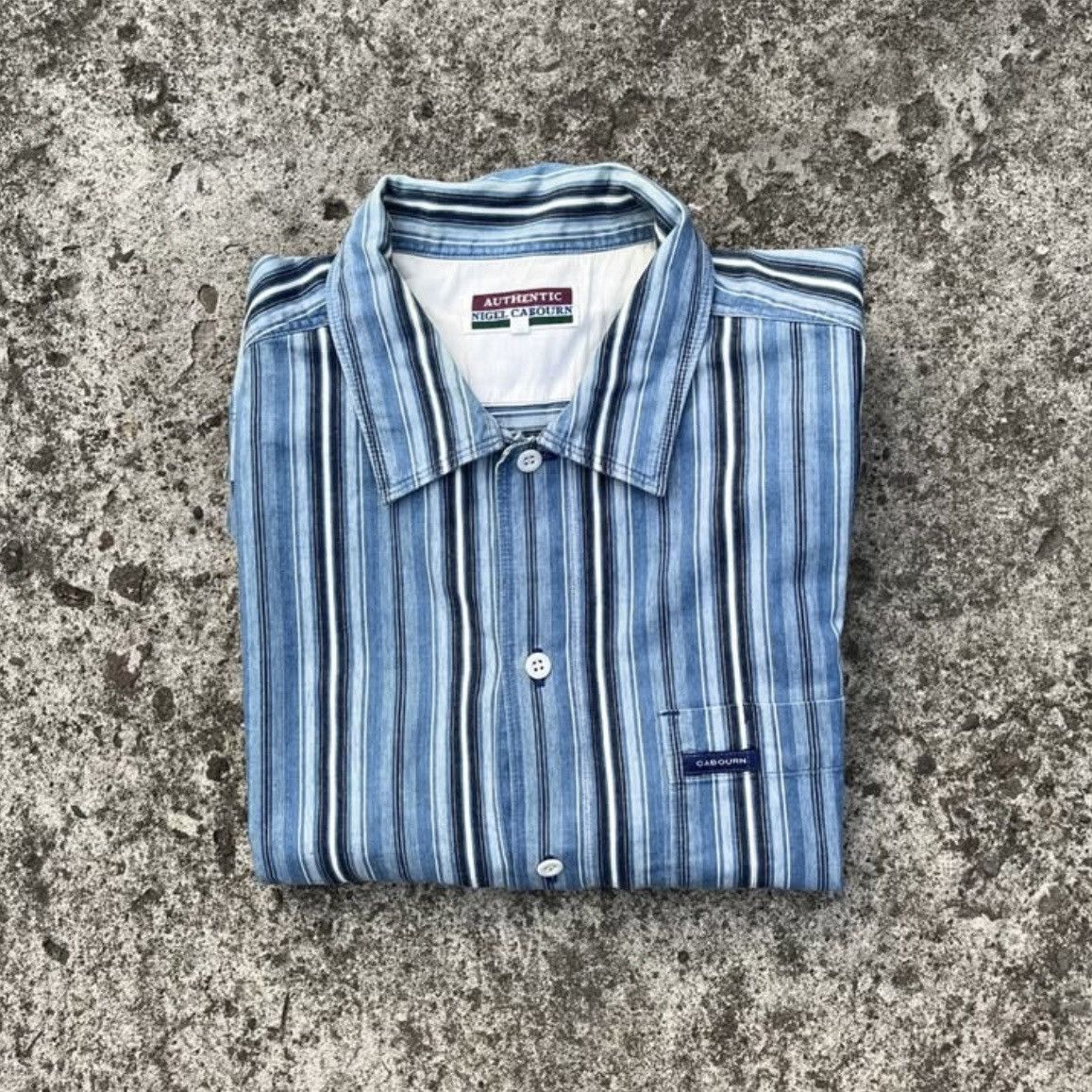 Nigel Cabourn Nigel Cabourn Shirt Button Ups Size US XL / EU 56 / 4 - 4 Thumbnail