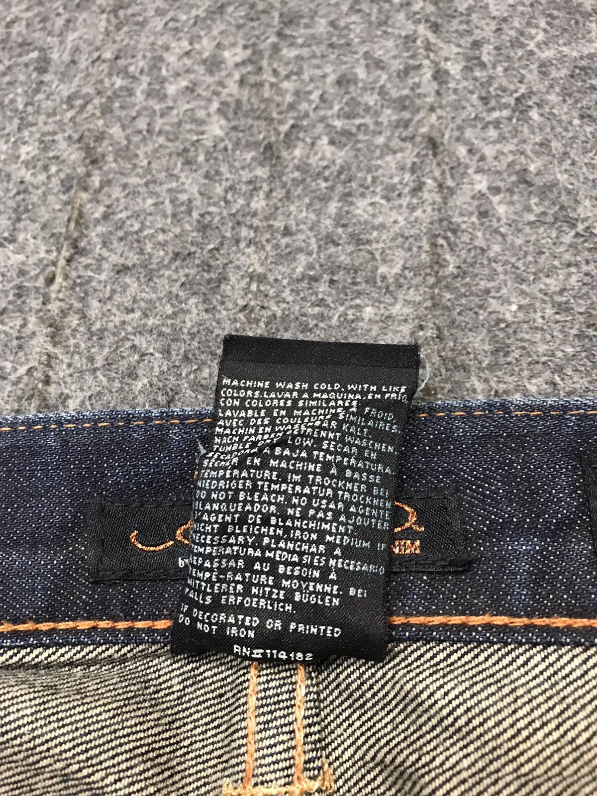 Christian Audigier Ed Hardy Denim by Christian Audigier Baggy Straight Cut Size US 41 - 10 Thumbnail