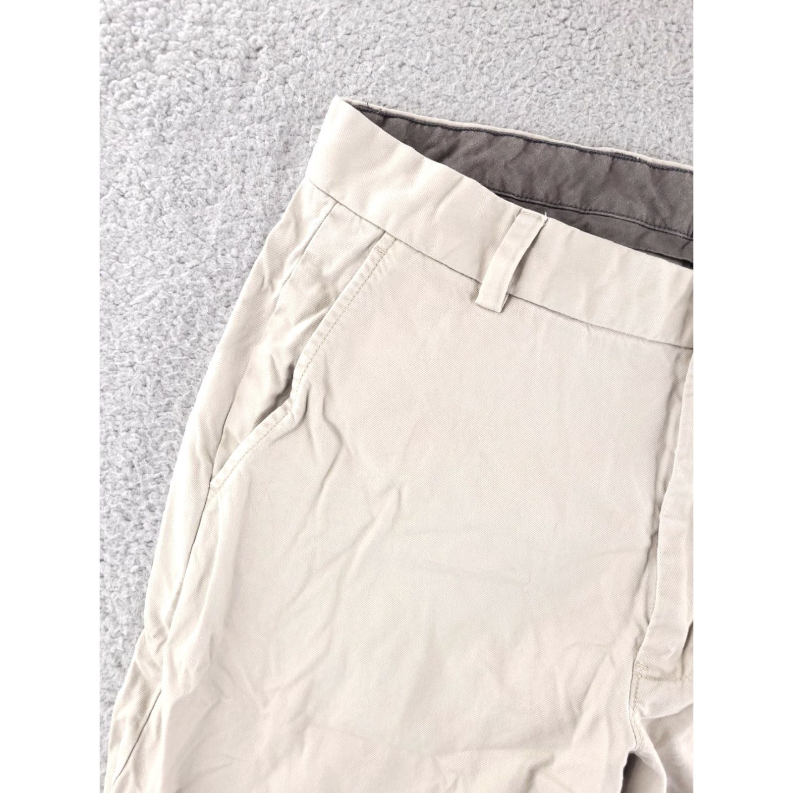 Gap Gap Baggy Khaki Pants Mens 36x30 Beige Relaxed Fit Chino Pants, 36, Beige, Gap, Regular, Mens Size US 36 / EU 52 - 5 Thumbnail