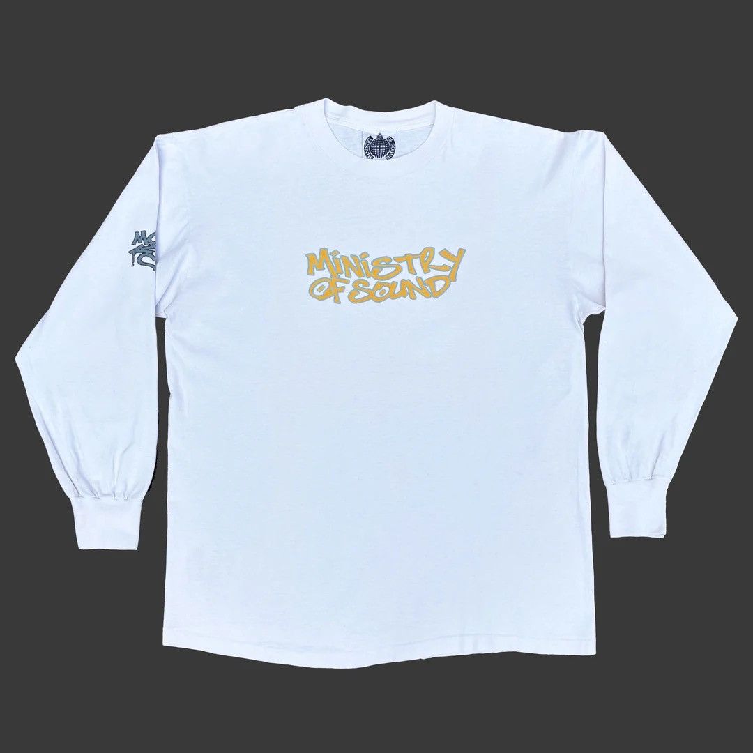 Vintage Ministry of Sound 1990 90s Vintage Nightclub Logo T-Shirt Size US XL / EU 56 / 4 - 1 Thumbnail