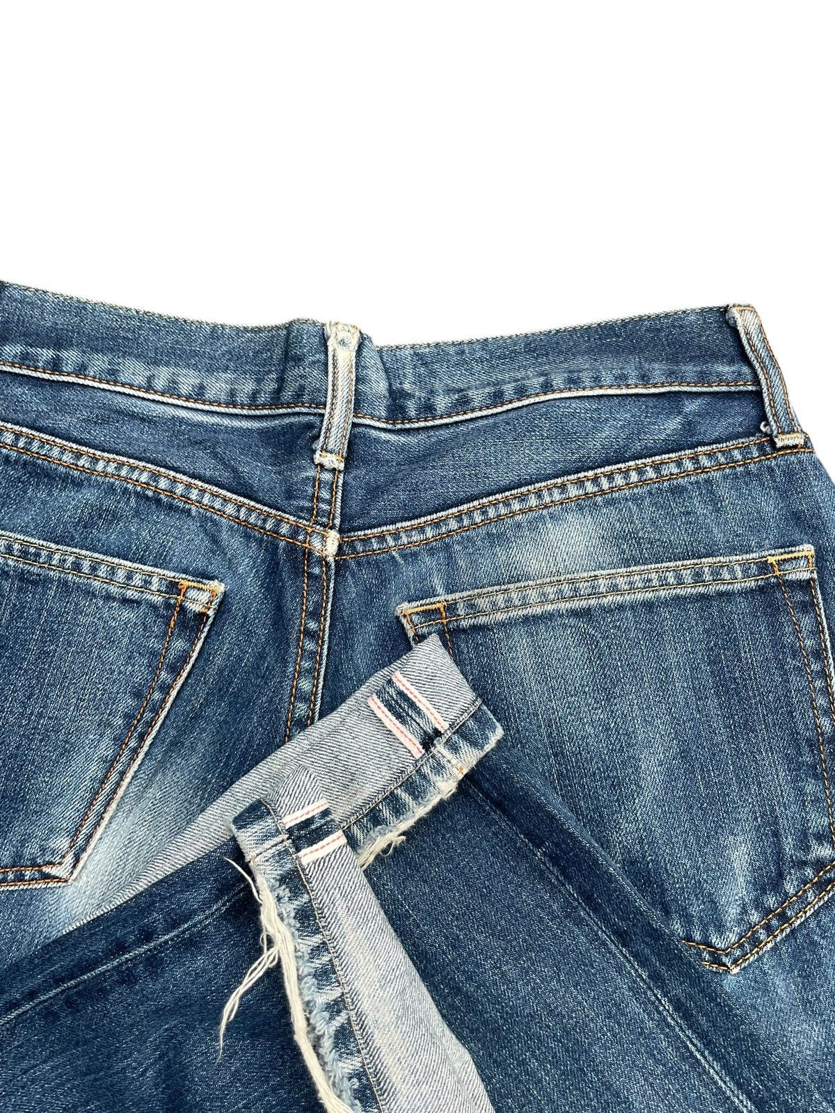 Japanese Brand Uniqlo Redline Selvedge Denim Size US 30 / EU 46 - 9 Thumbnail