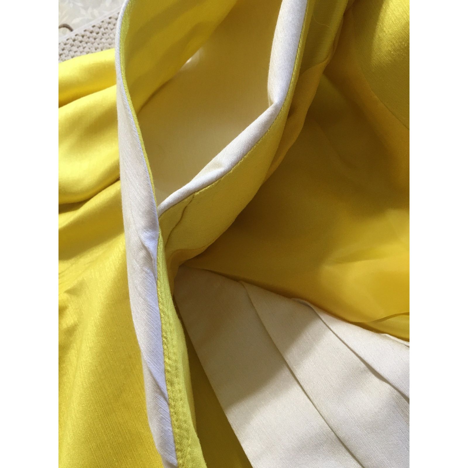 Other E Y Signature Especially Yours 14 Women’s Yellow Skirt Suit Size XL / US 12-14 / IT 48-50 - 7 Thumbnail