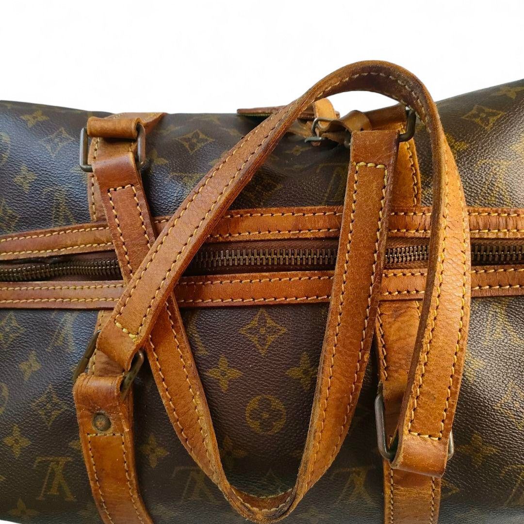 Louis Vuitton Louis Vuitton - Sax Pool 45 Leather Monogram Boston Handbag Size ONE SIZE - 7 Thumbnail