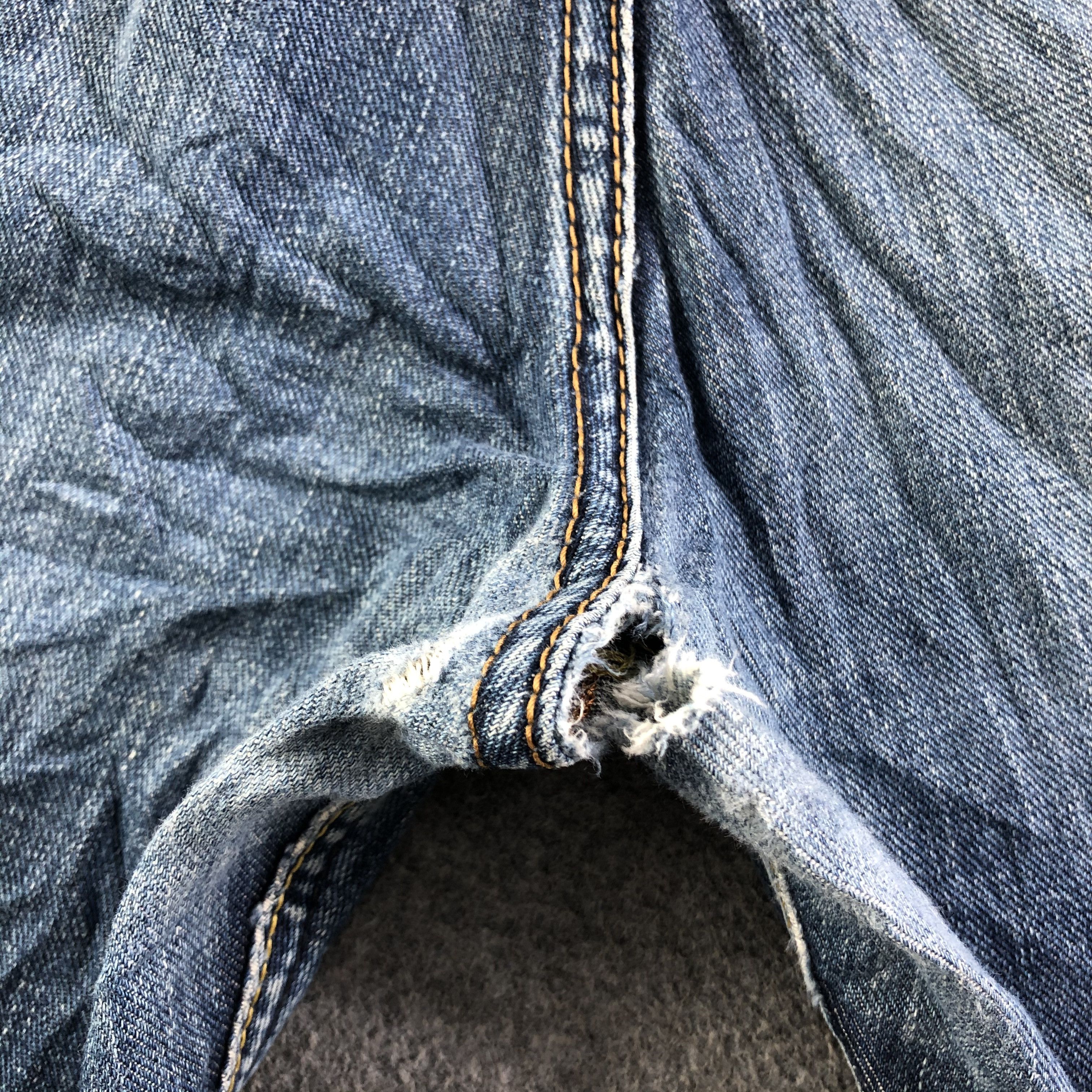 Lee Vintage Blue Wash Lee Jeans-J3633 Size US 40 / EU 56 - 8 Thumbnail