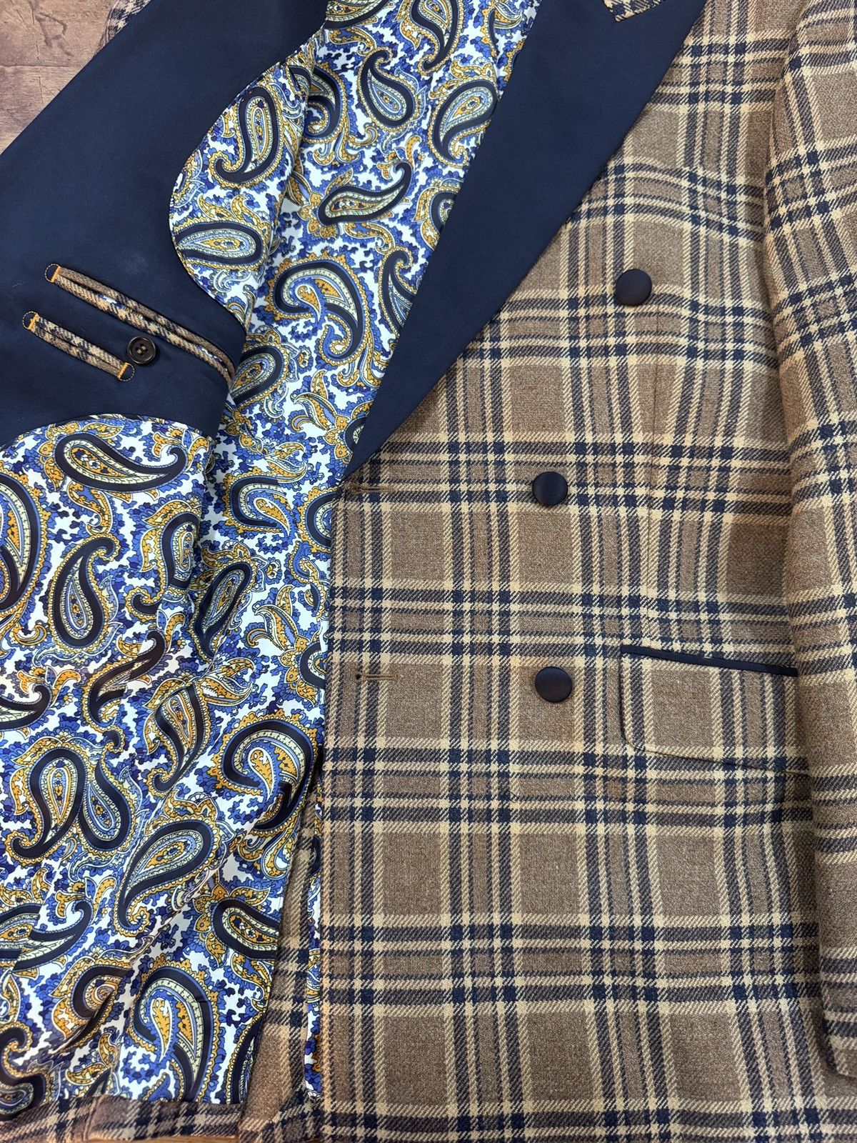Other Dormeuil DB Dinner Coat Size 38R - 15 Thumbnail