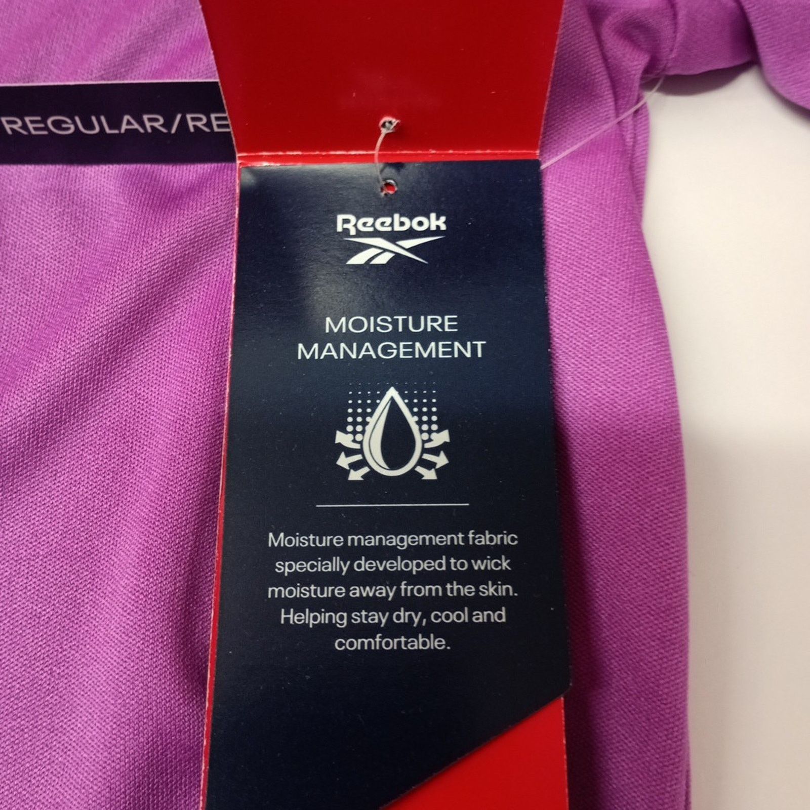 Reebok Reebok Men’s SS Training Tech Tee Silky/Soft Size S Purple Size US S / EU 44-46 / 1 - 4 Thumbnail