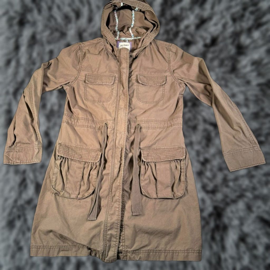 Old Navy VINTAGE Old Navy Utility Field Jacket Anorak Size M Y2K Military Cargo Pockets Jacket Size M / US 6-8 / IT 42-44 - 1 Thumbnail