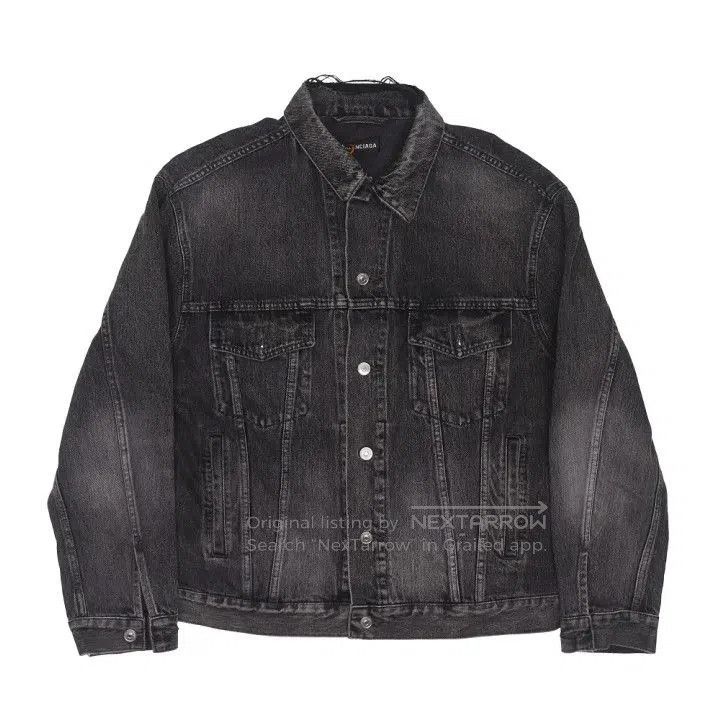 Balenciaga Balenciaga Black Casual Denim Jacket. Size US M / EU 48-50 / 2 - 1 Thumbnail