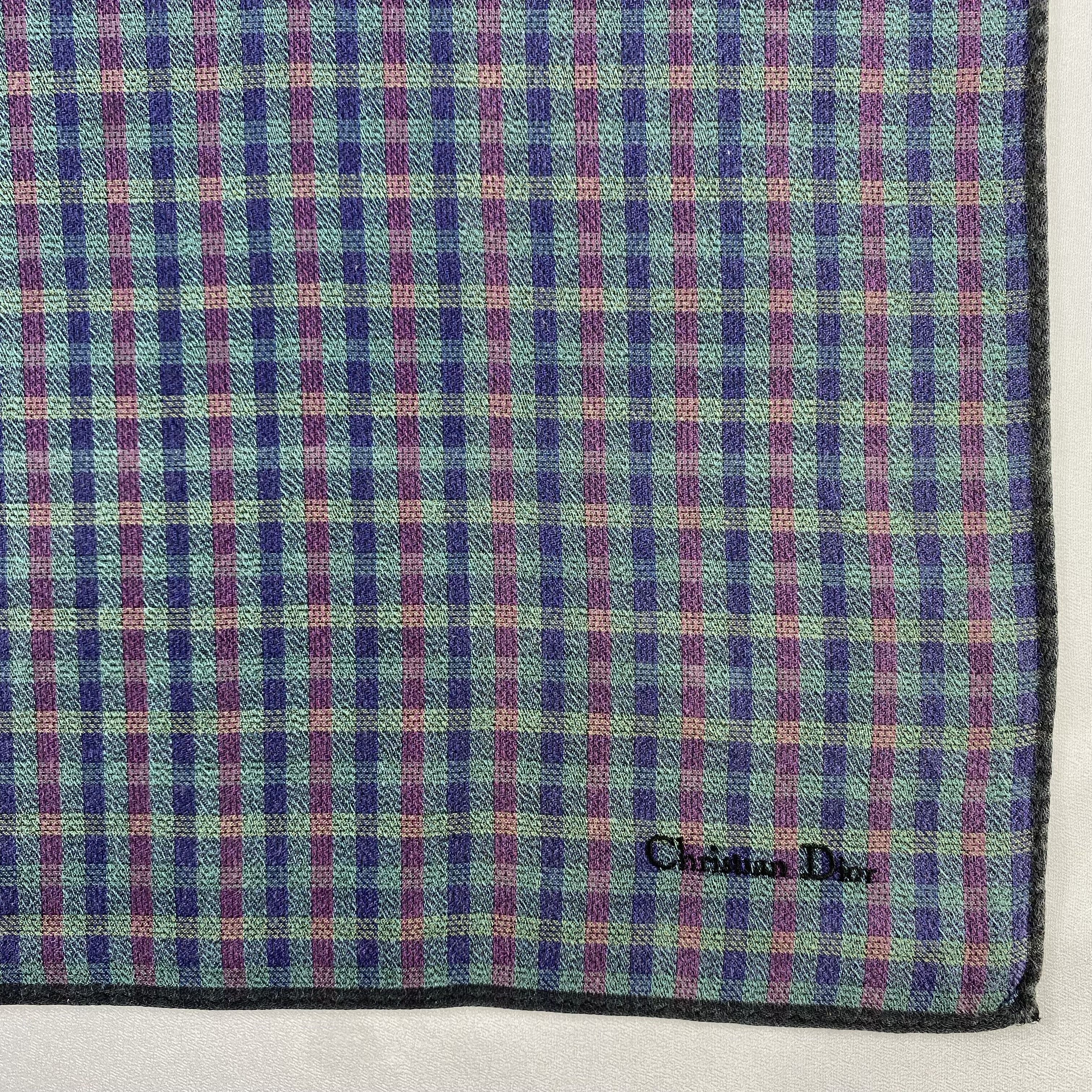 Vintage Christian Dior Monsieur Handkerchief / Neckerchief-P547 Size ONE SIZE - 3 Thumbnail
