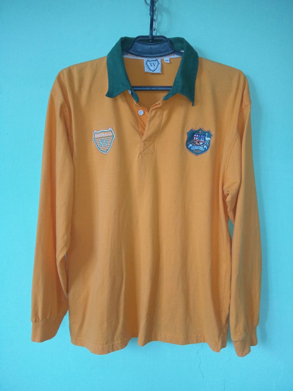 Vintage Vintage Australia XV Jersey Polo Size US M / EU 48-50 / 2 - 1 Thumbnail