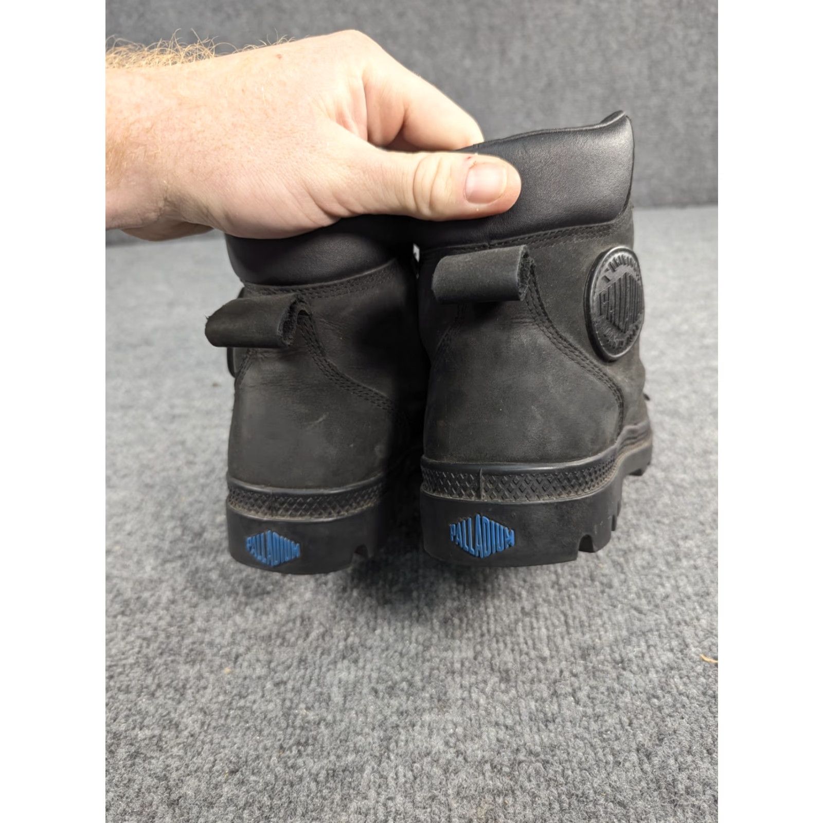 Palladium Palladium Pampa Sport Combat Waterproof Boot Black 6.5 Men's Leather 73231-001-M Size US 7 / EU 40 - 7 Thumbnail