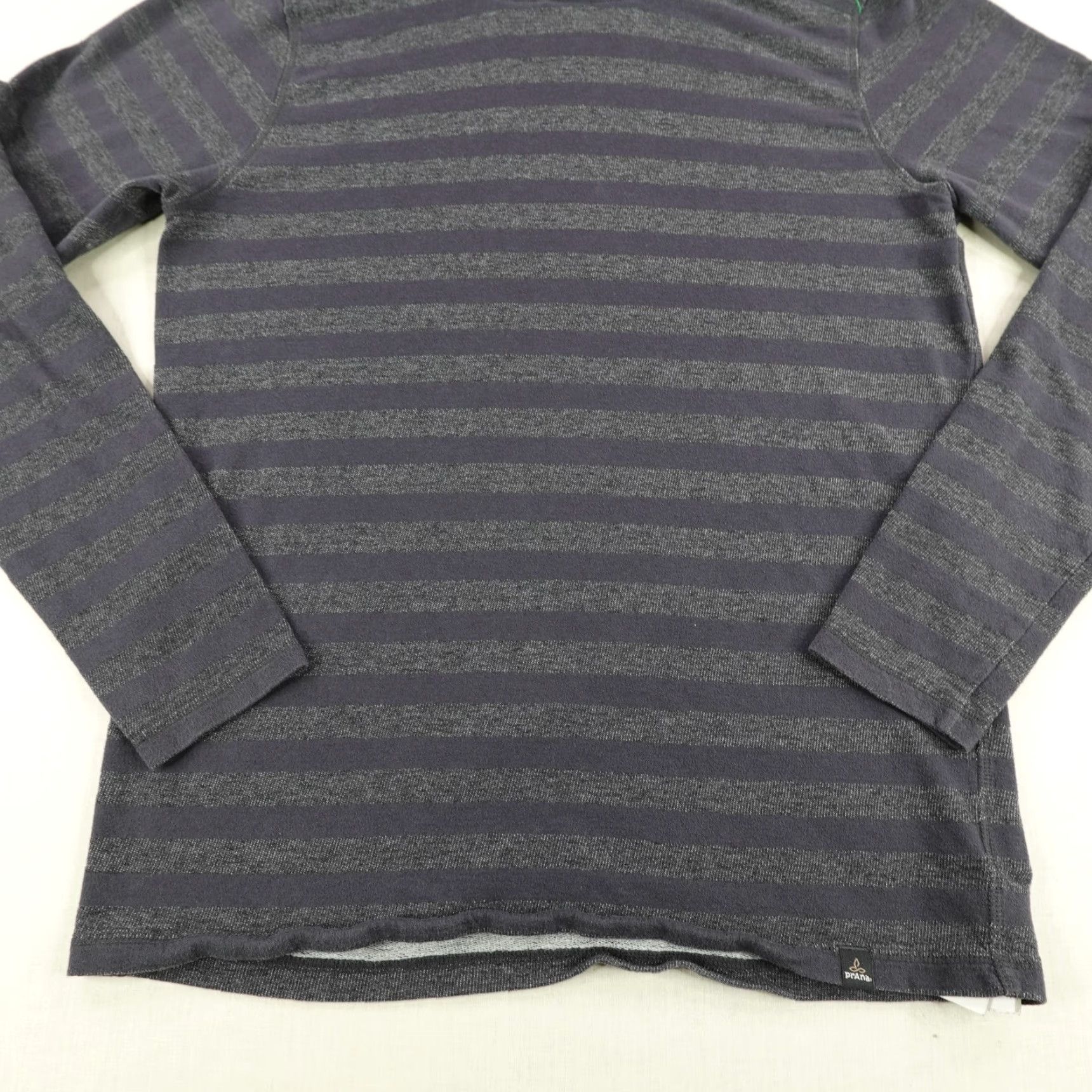 Prana prAna Hoodie Mens Medium Gray Thermal Pullover Lightweight Knit Sweatshirt Size US M / EU 48-50 / 2 - 3 Thumbnail