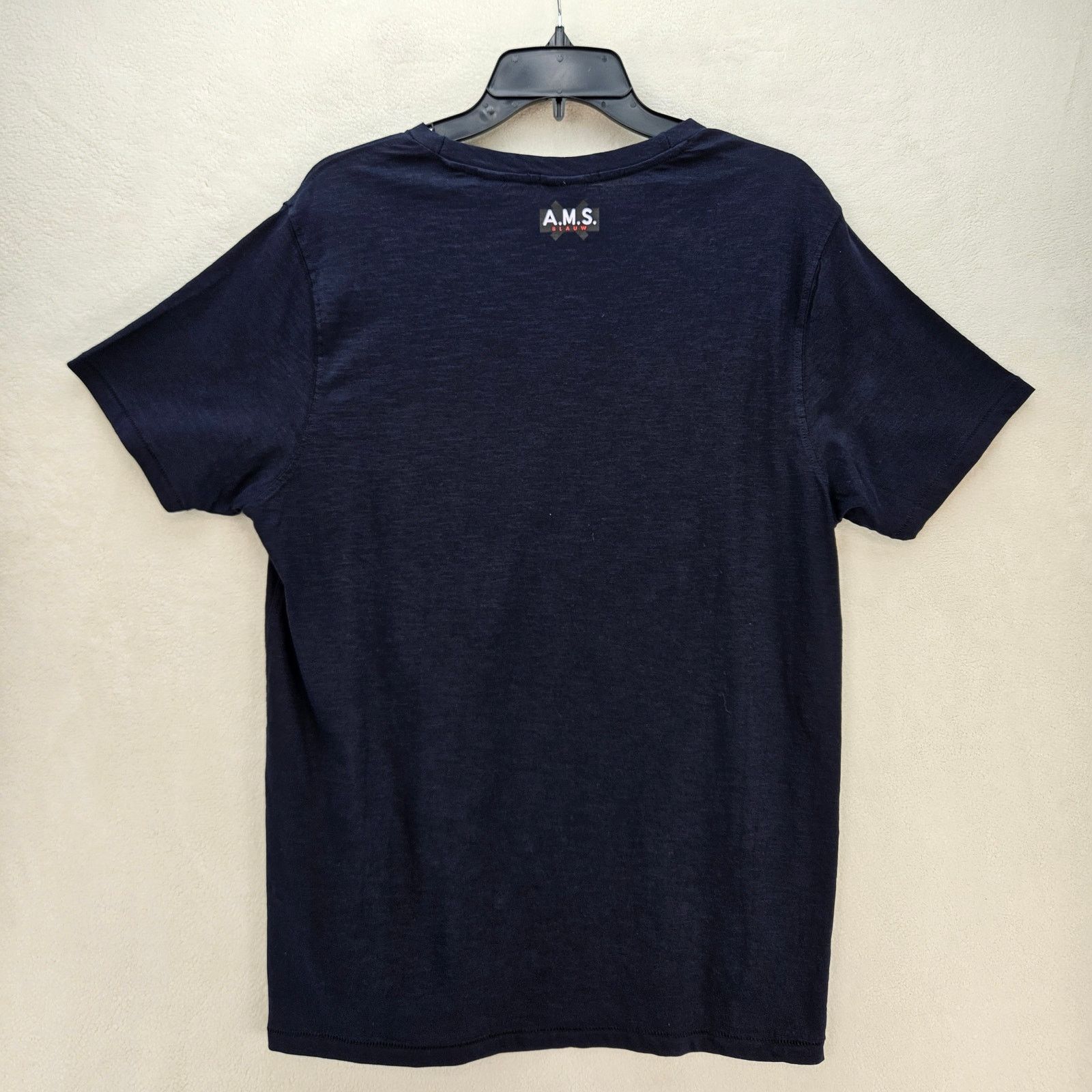 Scotch & Soda SCOTCH & SODA X BRUTUS POPEYES MEN'S LARGE NAVY BLUE TEE Size US L / EU 52-54 / 3 - 5 Thumbnail